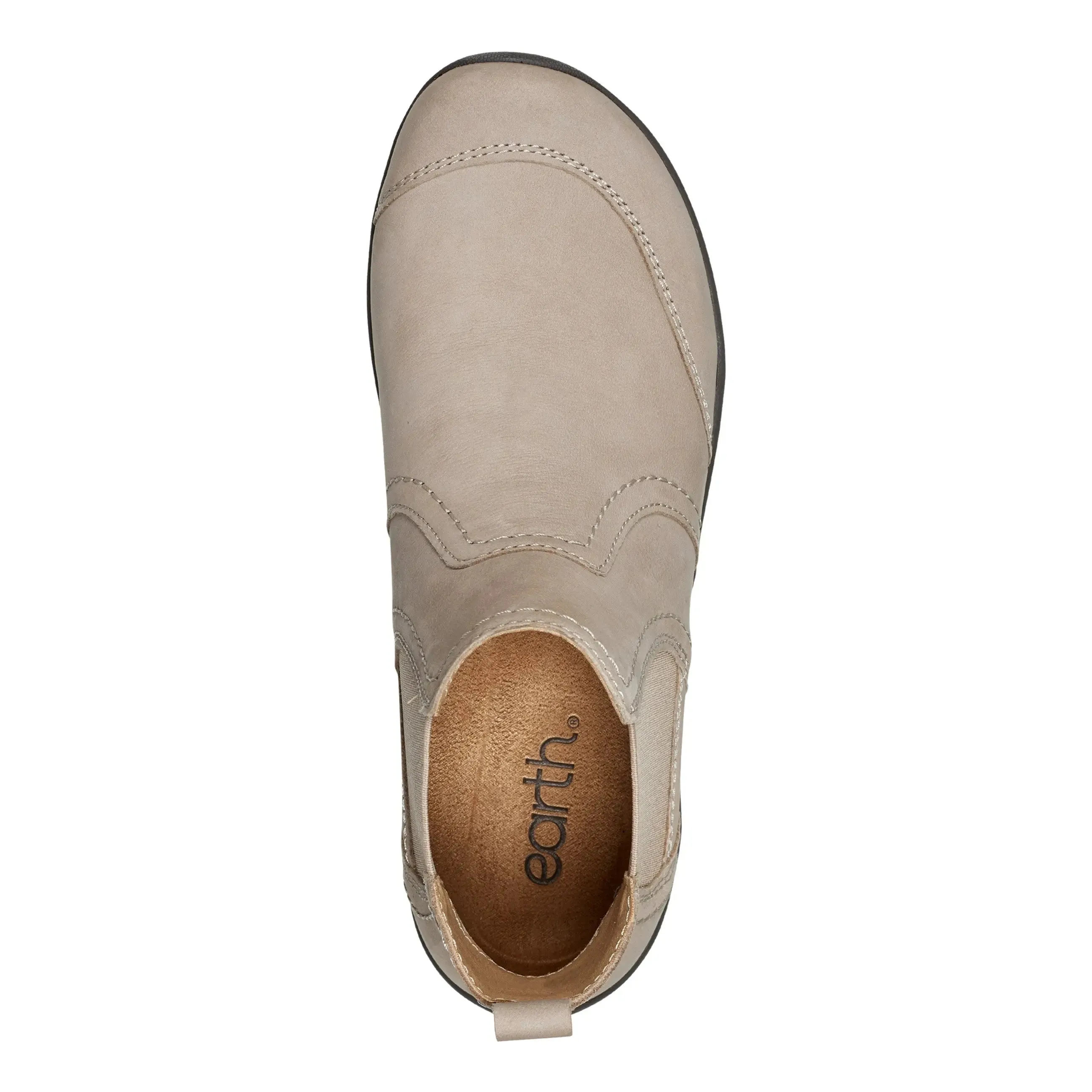 Faine Round Toe Casual Slip-on Flat Booties