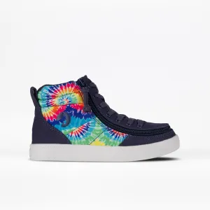 FINAL SALE - Navy Tie Dye BILLY Street High