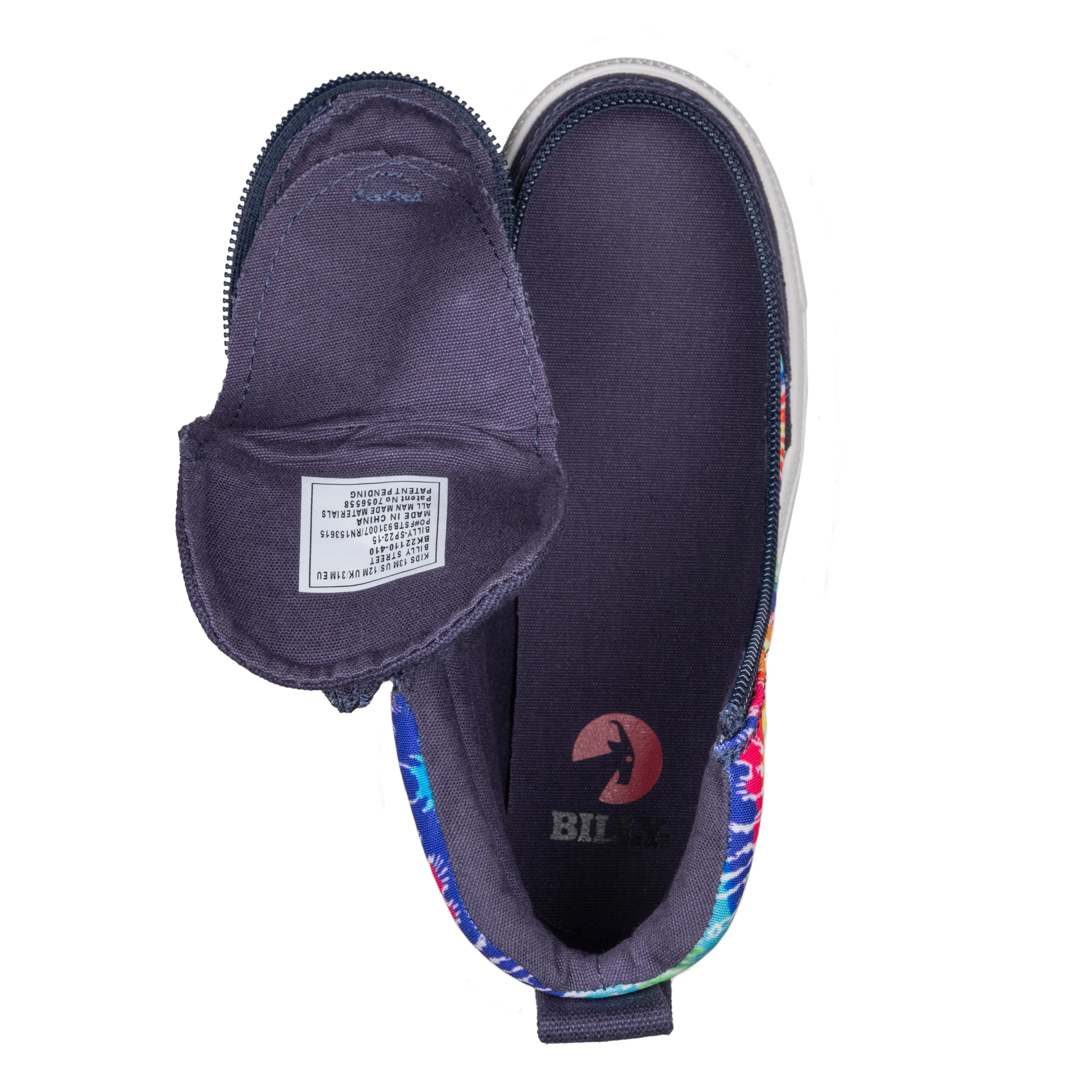 FINAL SALE - Navy Tie Dye BILLY Street High