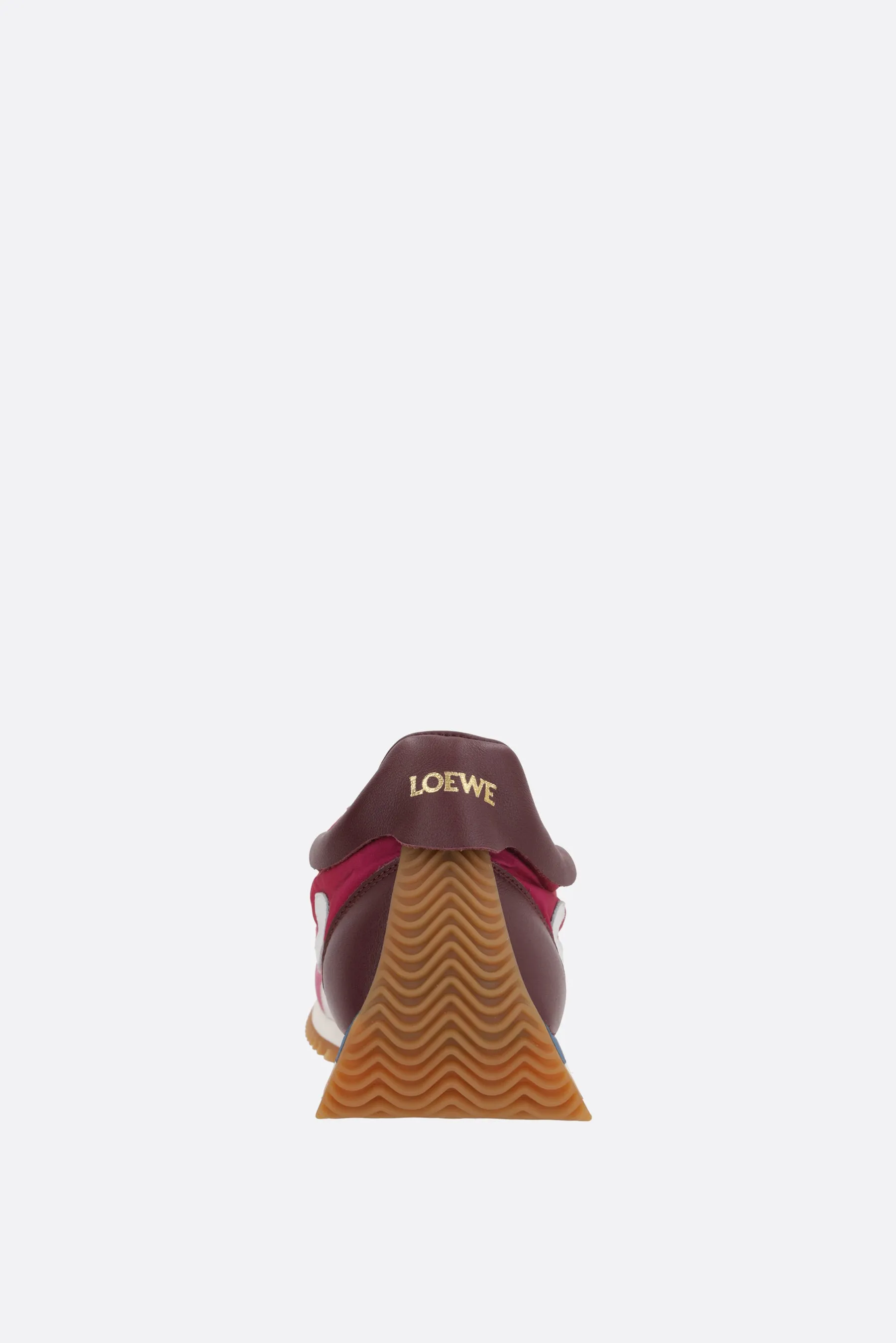 Flow sneakers in suede and nylon
