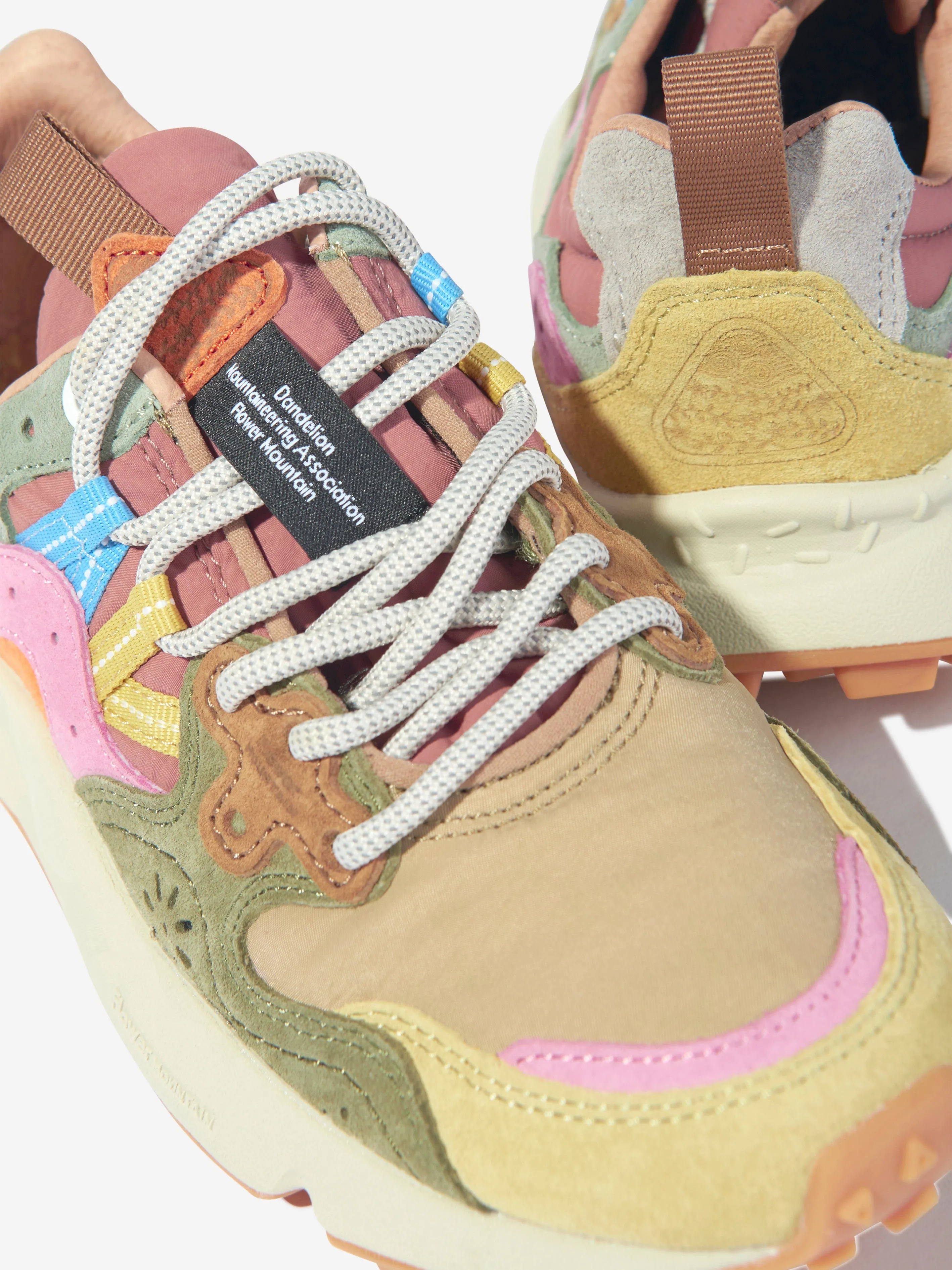 Flower Mountain Kids Yamano 3 Trainers in Multicolour