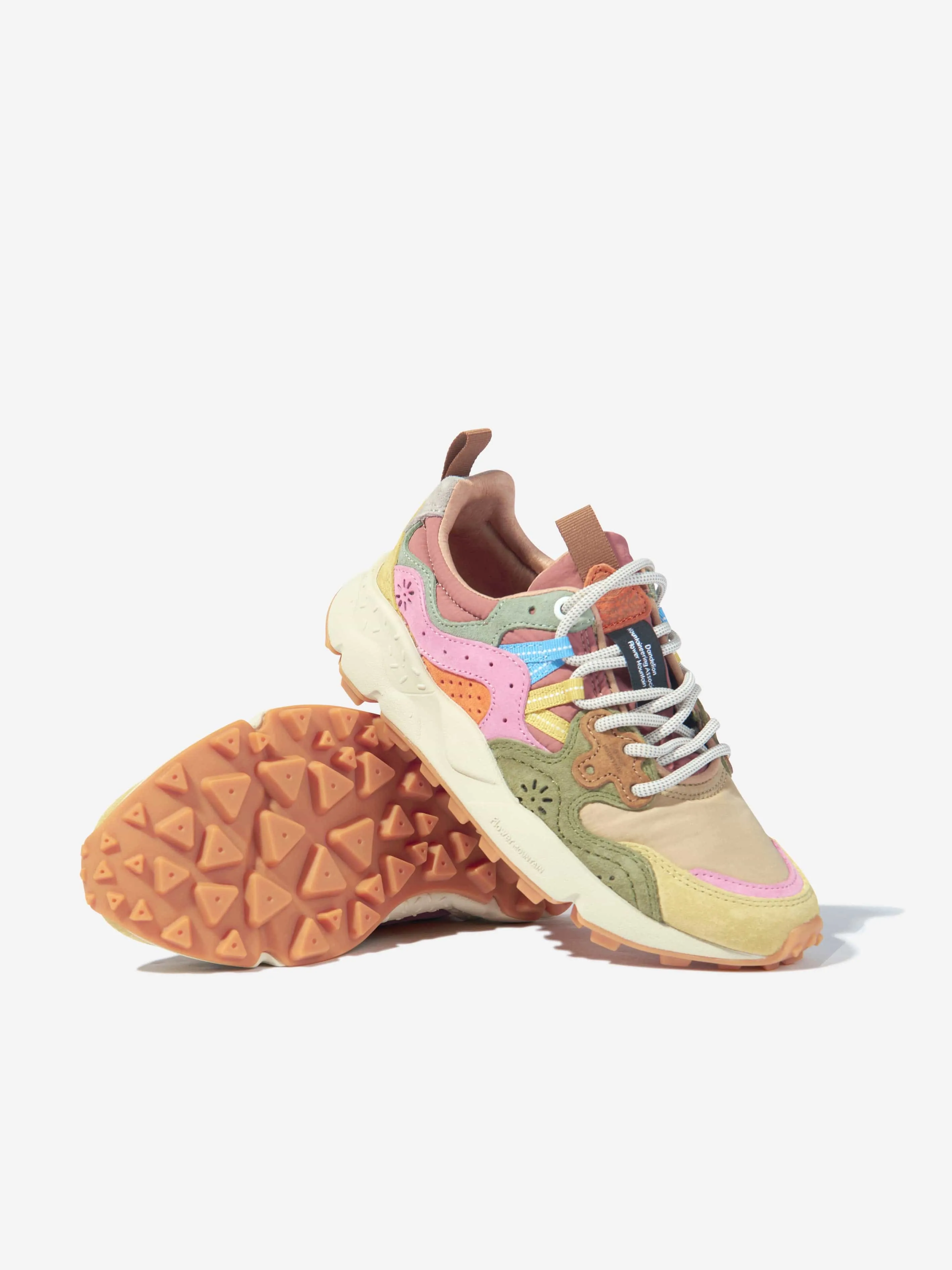 Flower Mountain Kids Yamano 3 Trainers in Multicolour