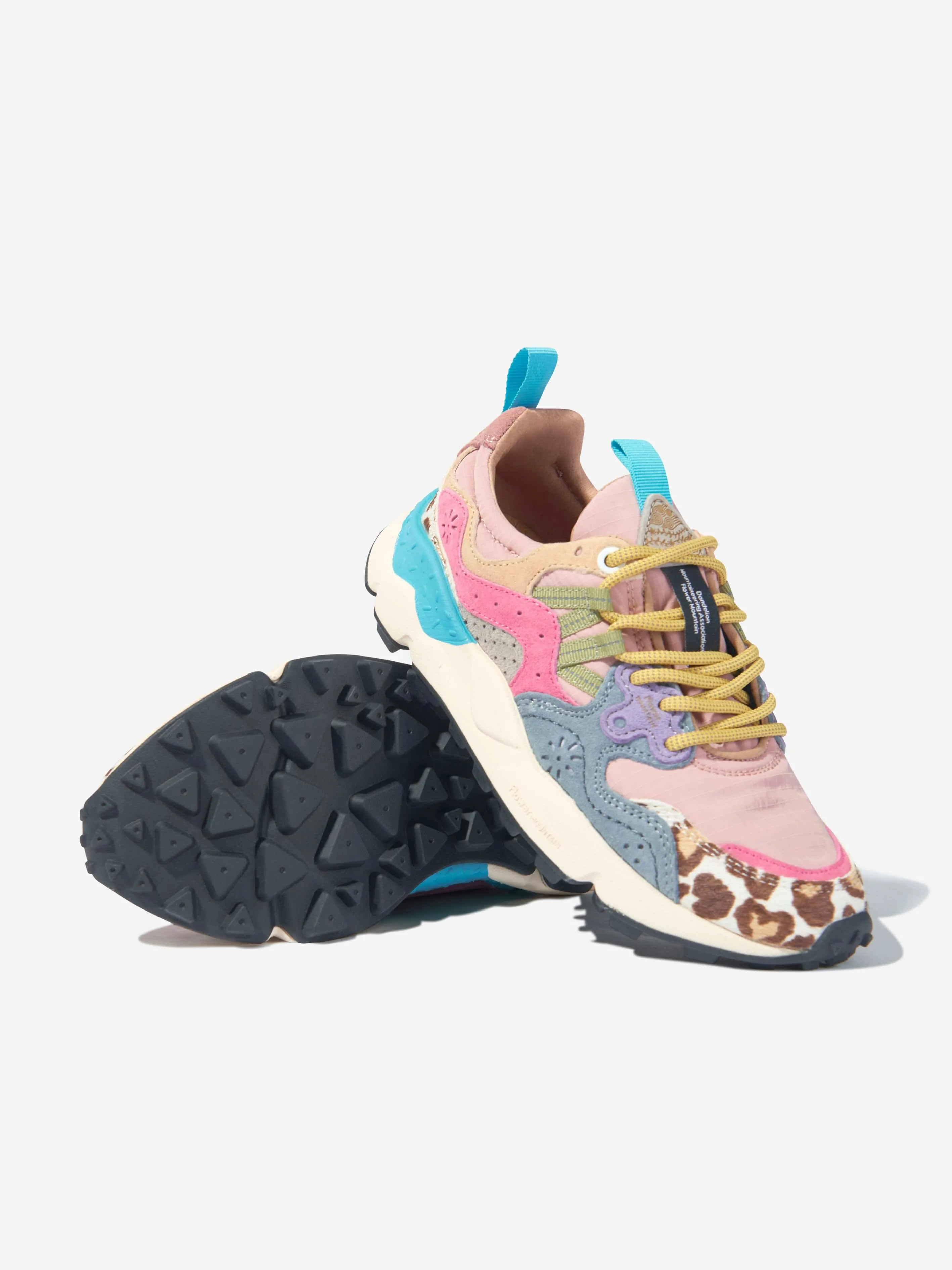 Flower Mountain Kids Yamano 3 Trainers in Multicolour