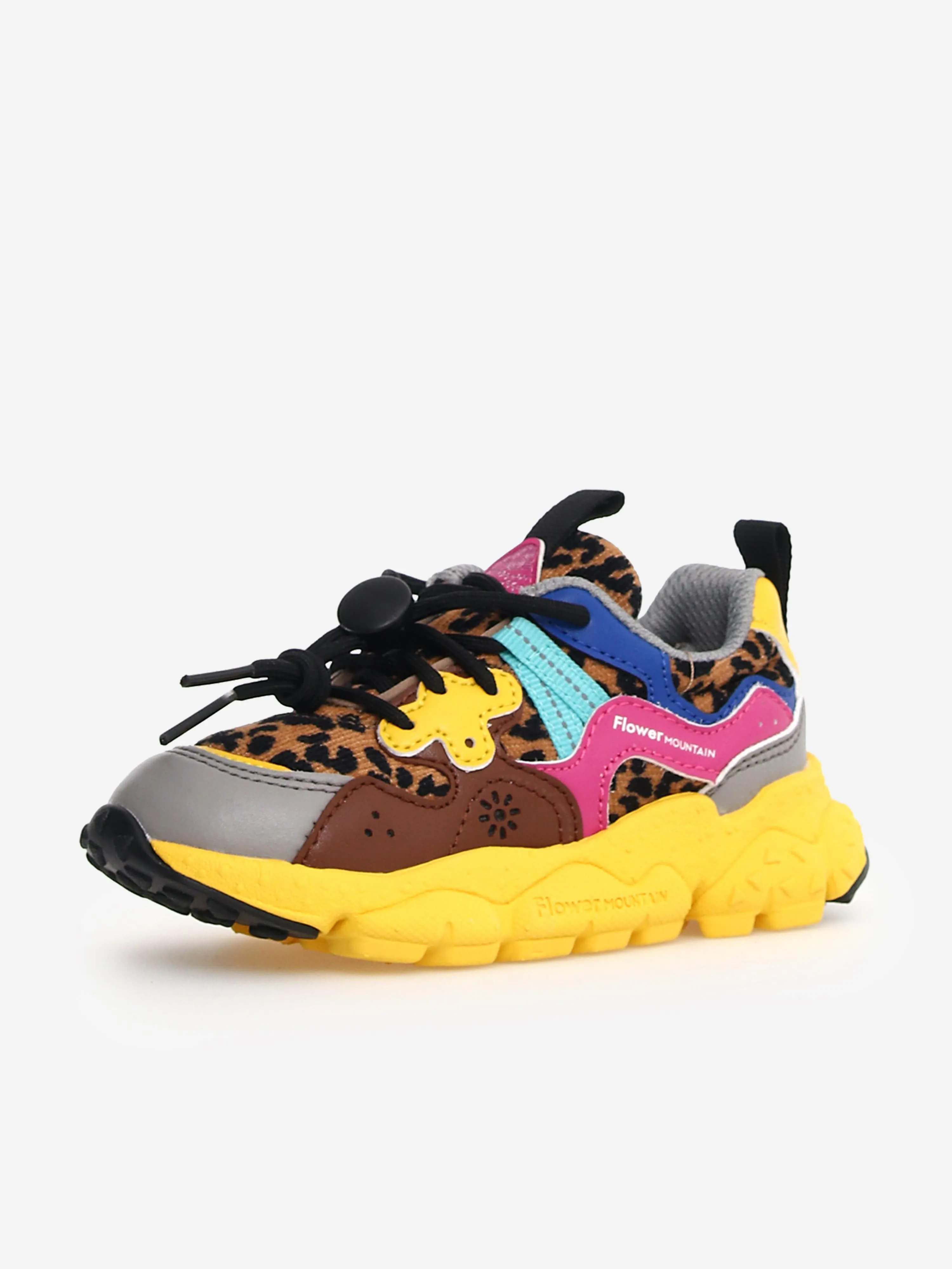 Flower Mountain Kids Yamano 3 Trainers in Multicolour