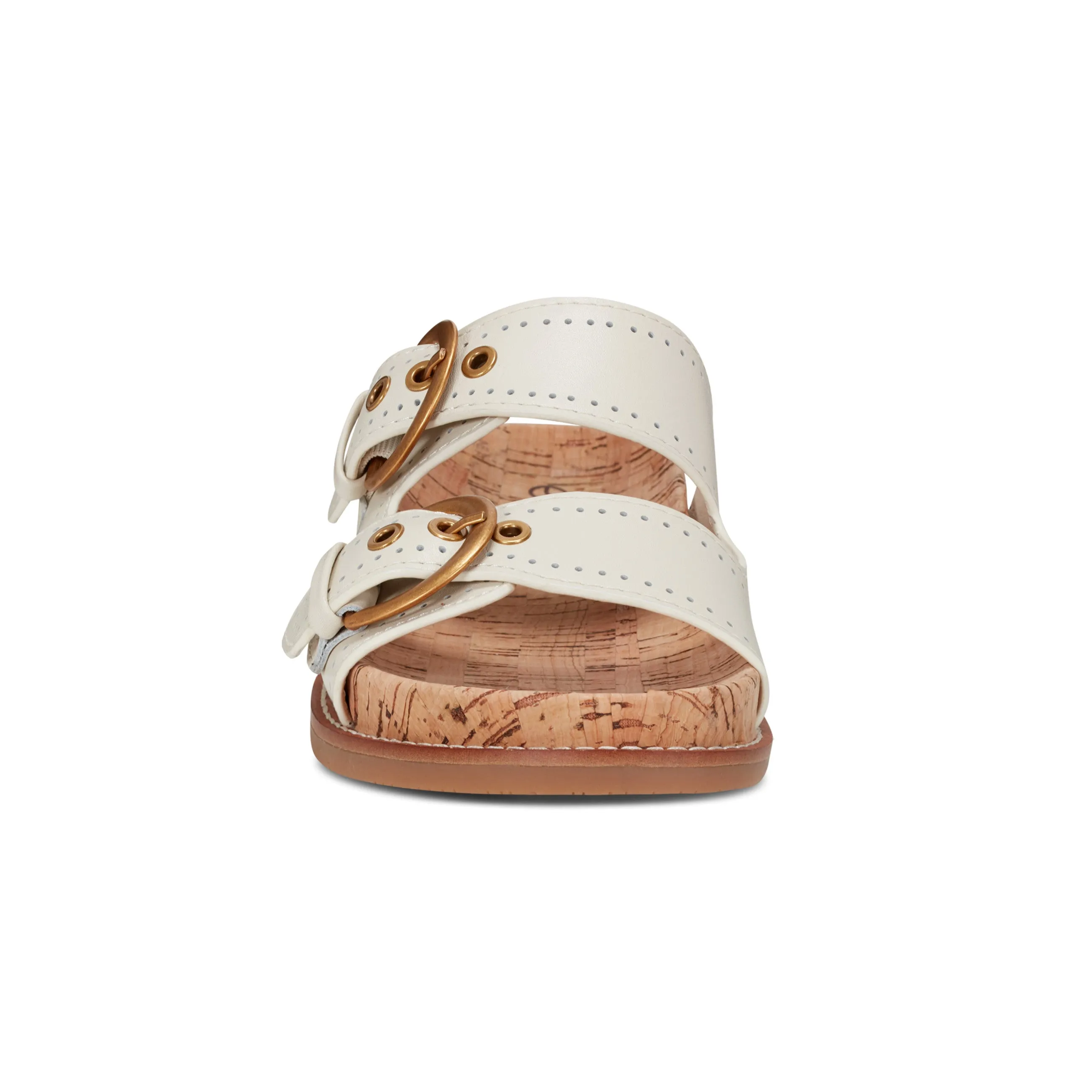 Francii Round Toe Casual Slip-on Flat Sandals