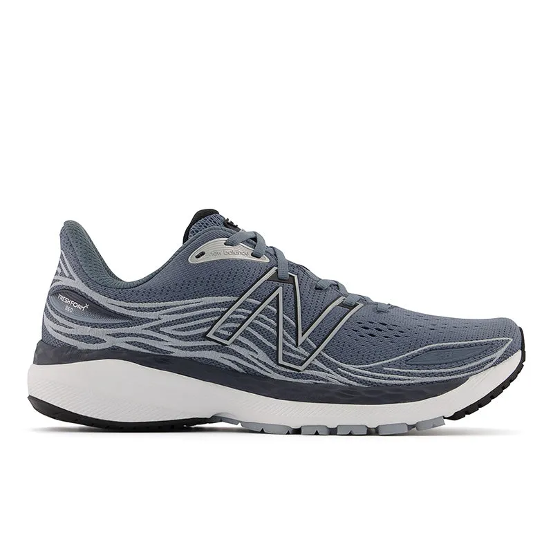 Fresh Foam X 860v12 - Ocean Grey with Light Slate and Black - Men's