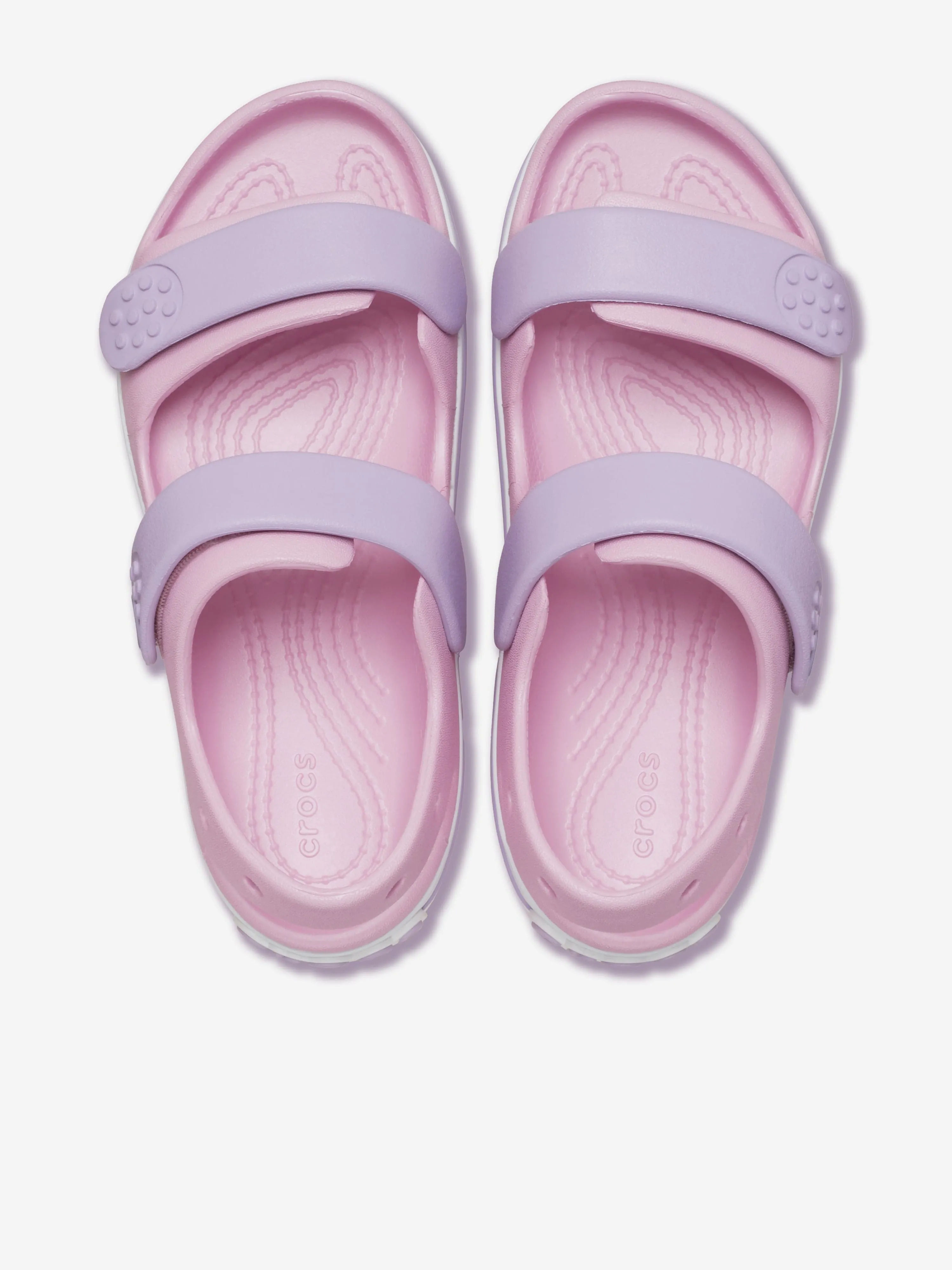 Girls Crocband Cruiser Sandal in Pink