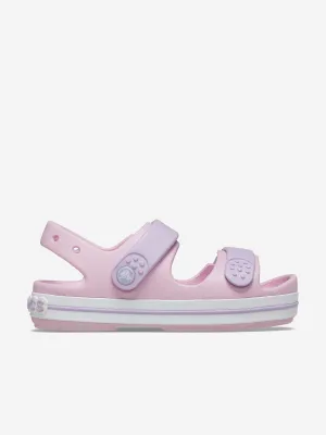 Girls Crocband Cruiser Sandal in Pink