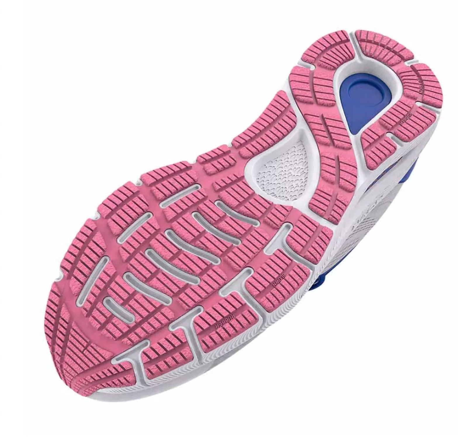 Girls Hovr Sonic 5 Ggs Running Shoe In Halo Gray / Flamingo