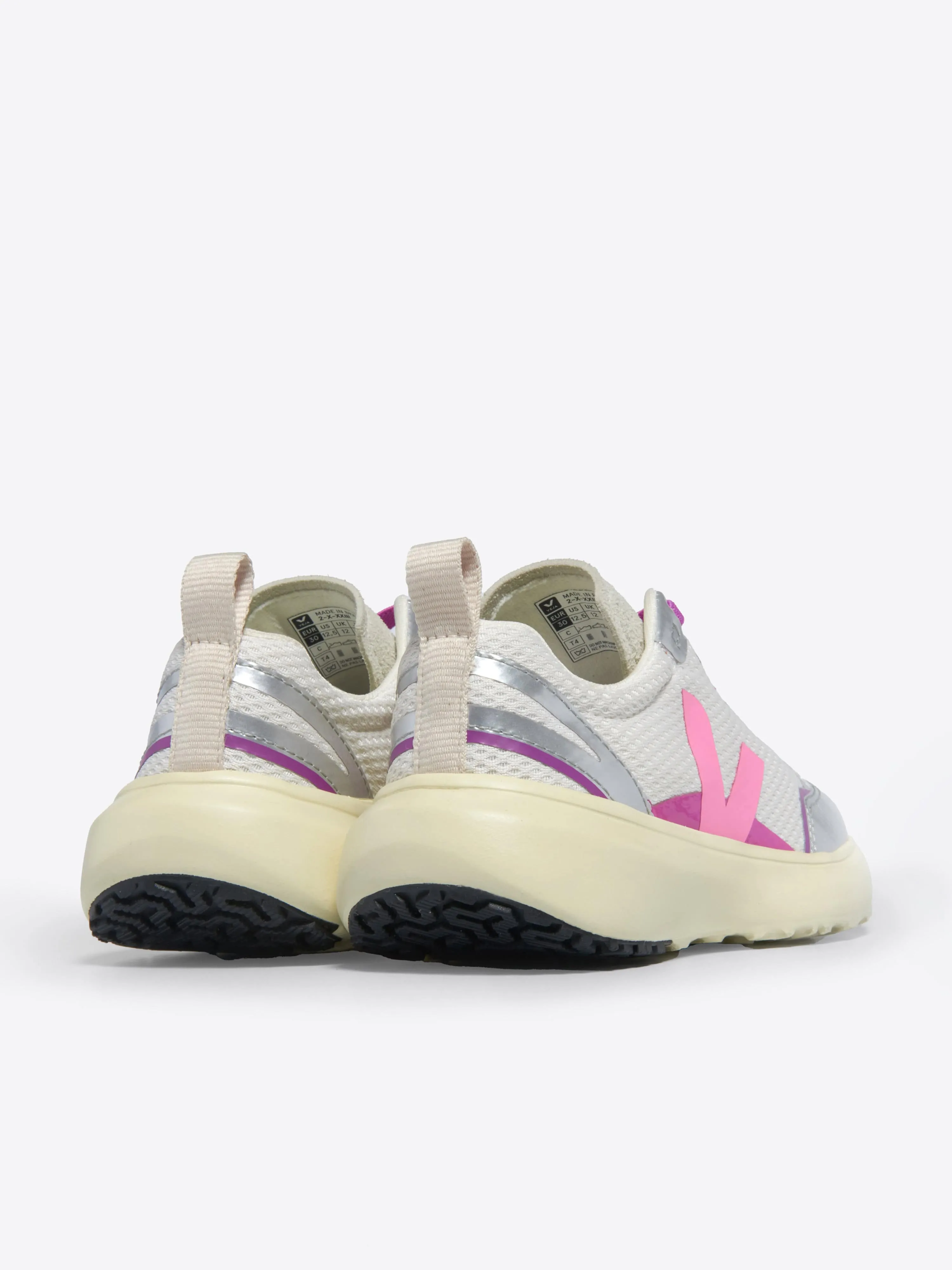 Girls Light Alveomesh Canary Trainers in Silver