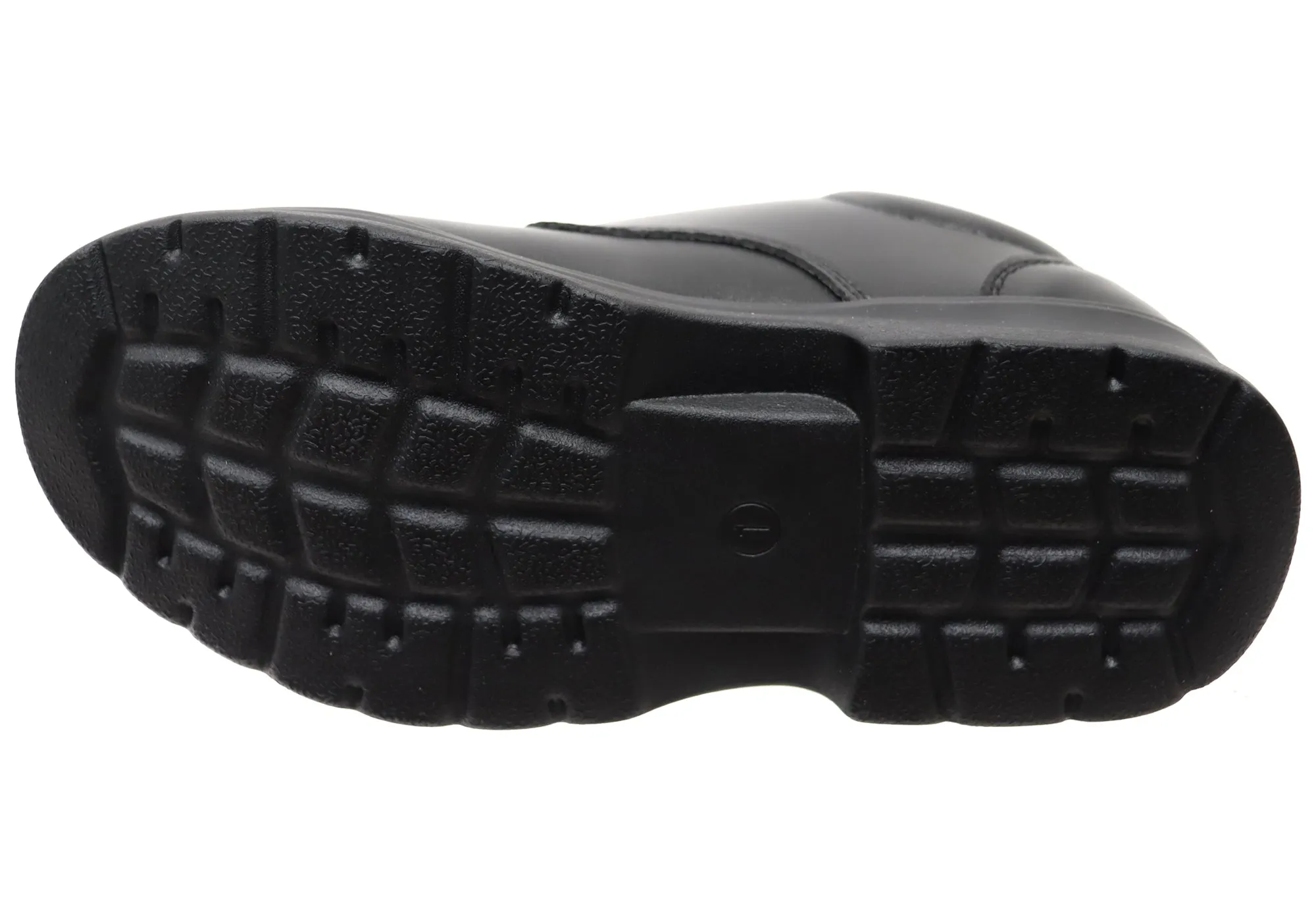 Grosby Educate 2 Kids/Youths Comfortable Lace Up Leather School Shoes Grosby Shoes