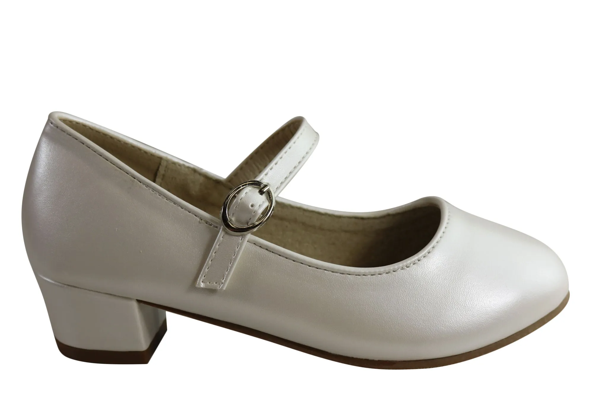 Grosby Roselie Girls Kids Mary Jane Formal Dress Shoes Grosby Shoes