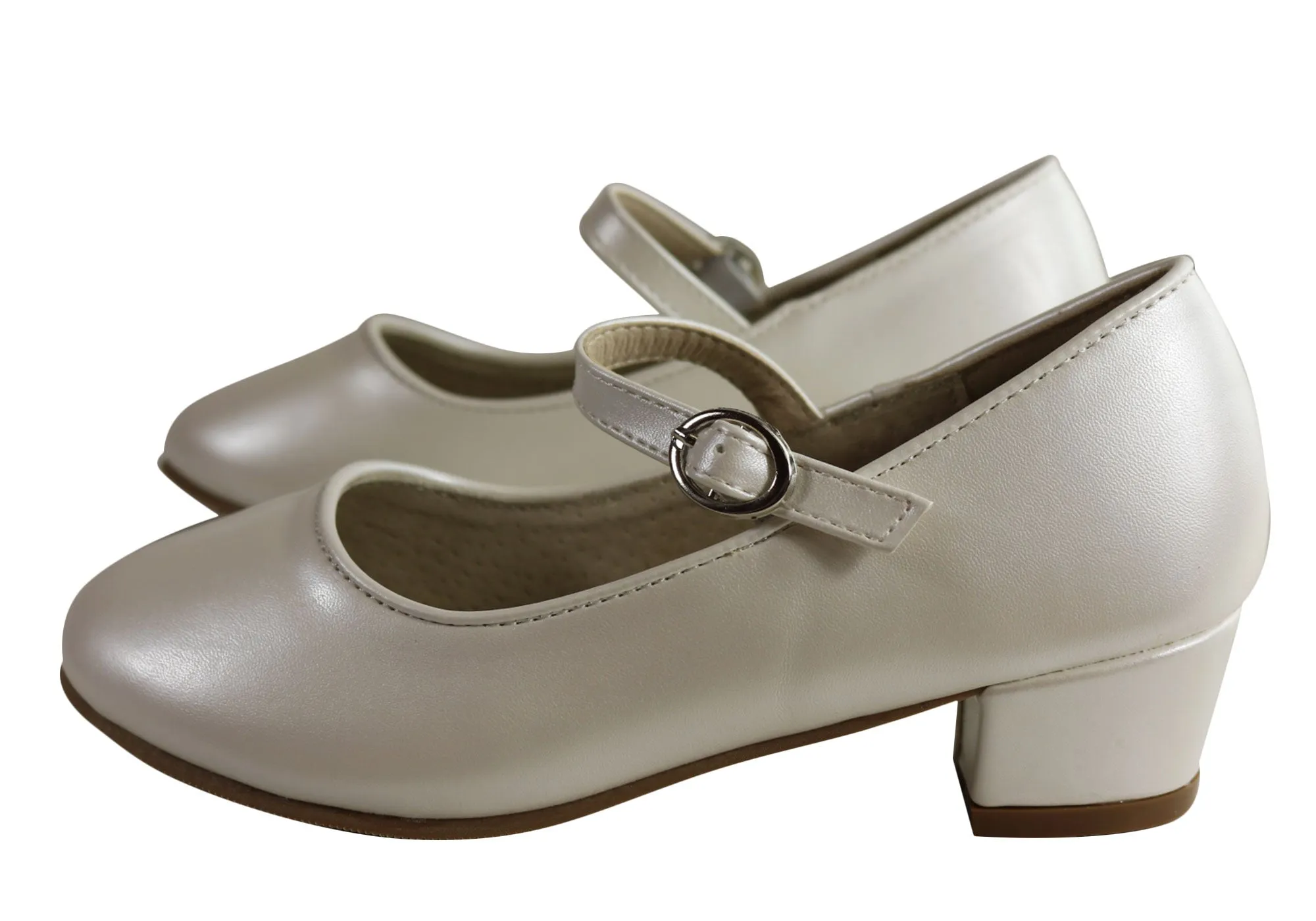 Grosby Roselie Girls Kids Mary Jane Formal Dress Shoes Grosby Shoes