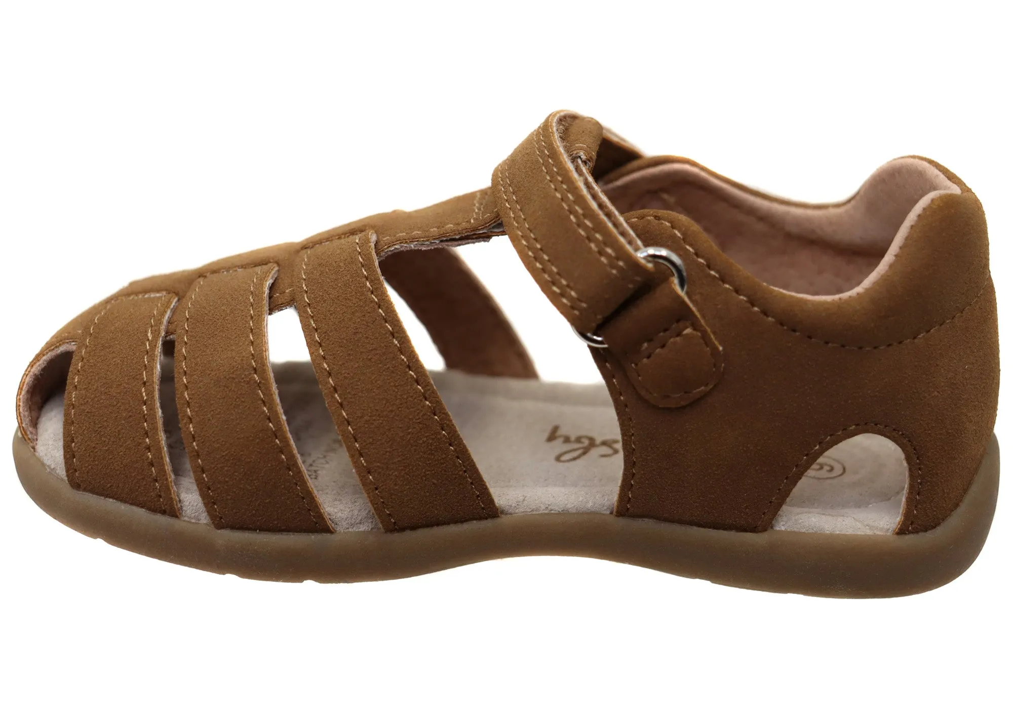 Grosby Silas Infant Toddler Kids Comfortable Sandals Grosby Shoes