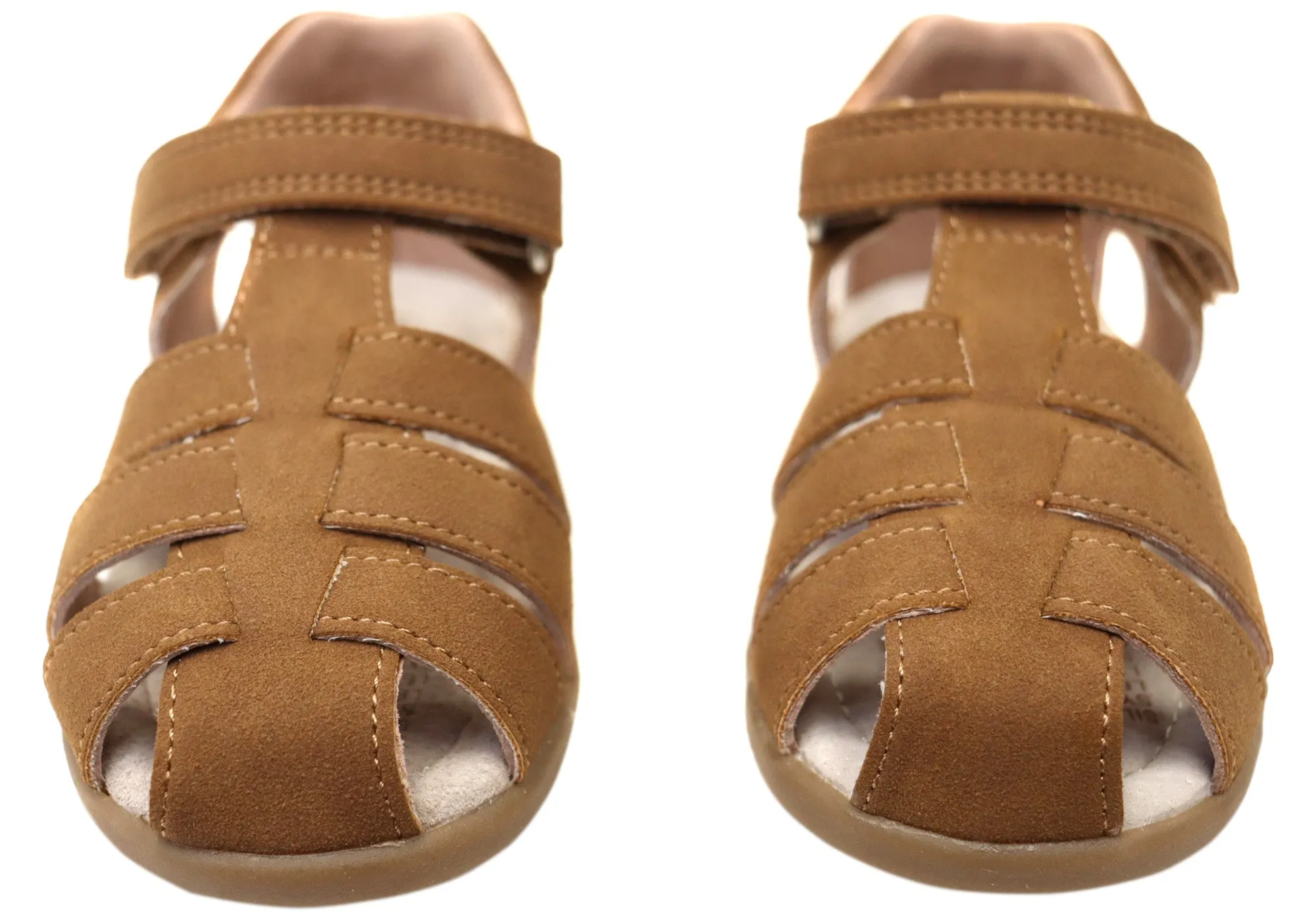 Grosby Silas Infant Toddler Kids Comfortable Sandals Grosby Shoes