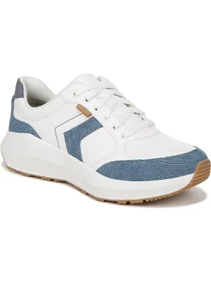 HANNAH RETRO Womens Faux Leather Lace up Casual And Fashion Sneakers