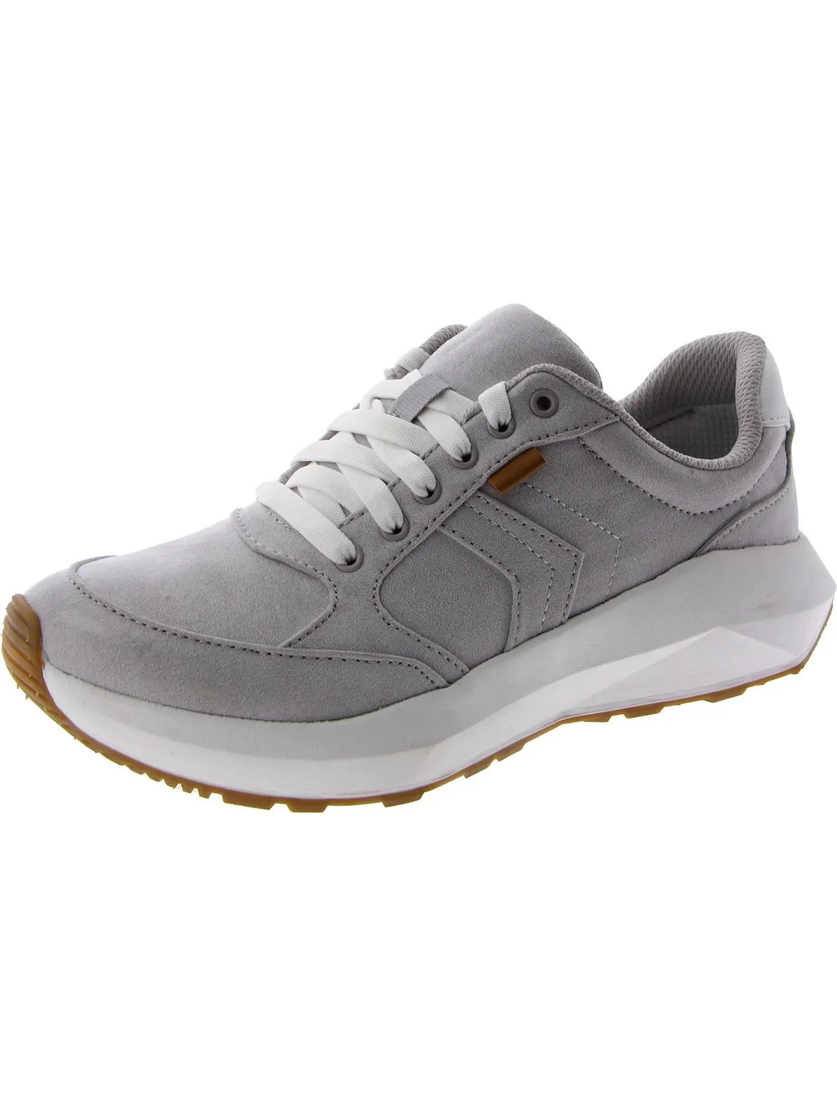 HANNAH RETRO Womens Faux Leather Lace up Casual And Fashion Sneakers