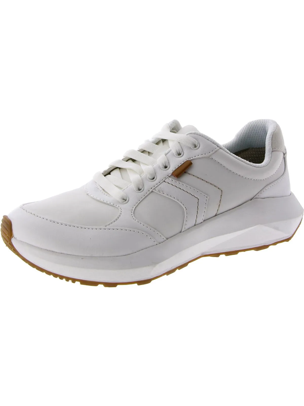 HANNAH RETRO Womens Faux Leather Lace up Casual And Fashion Sneakers