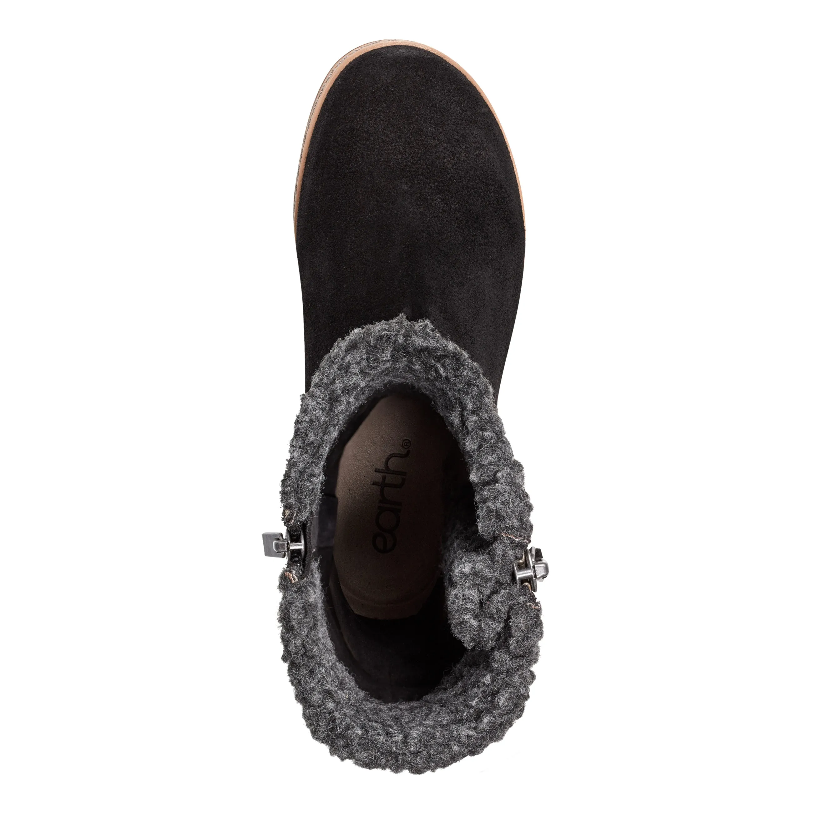 Hyland Water Repellent Round Toe Flat Casual Booties