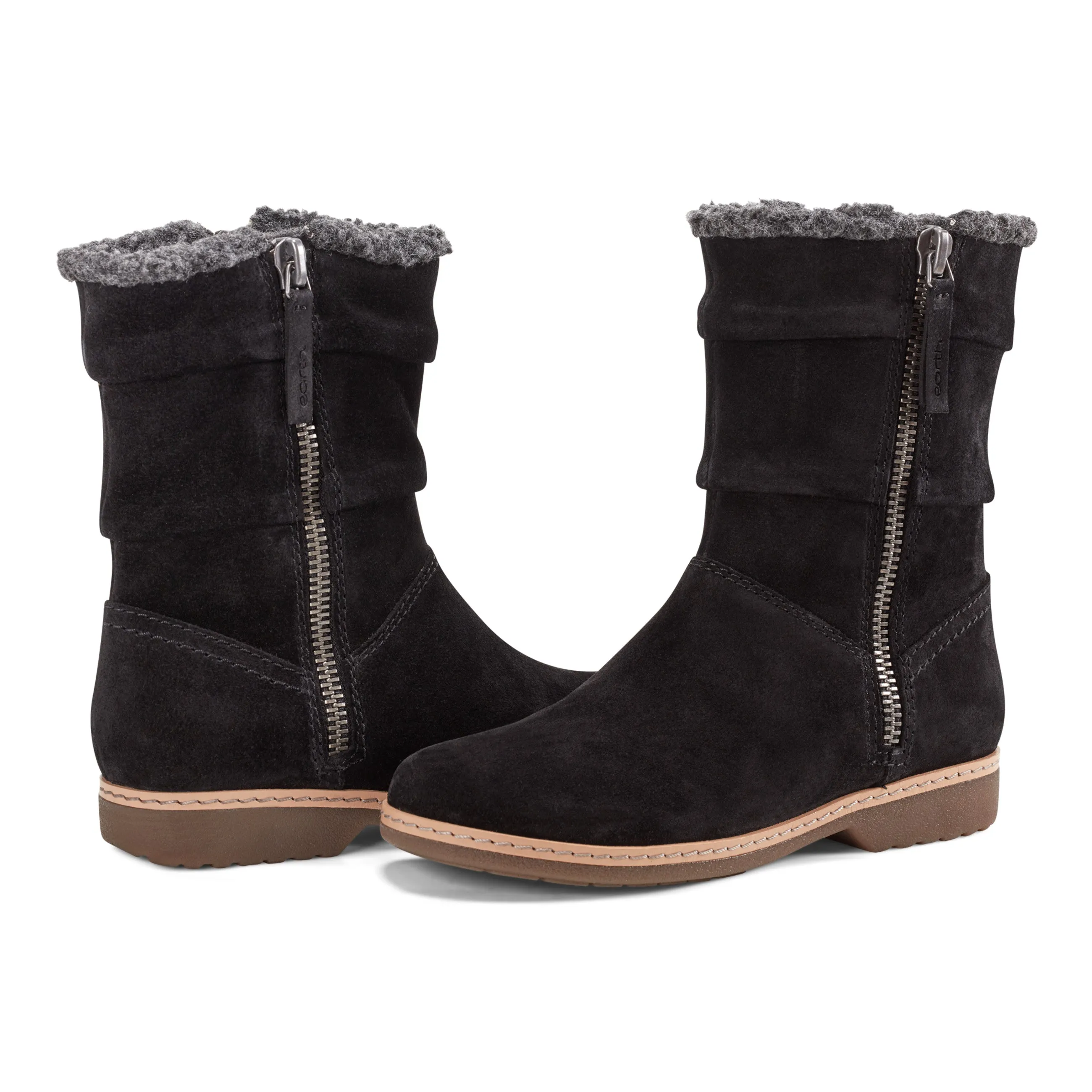 Hyland Water Repellent Round Toe Flat Casual Booties