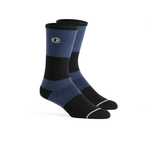 Icon Casual Sock - Navy/Black/Silver