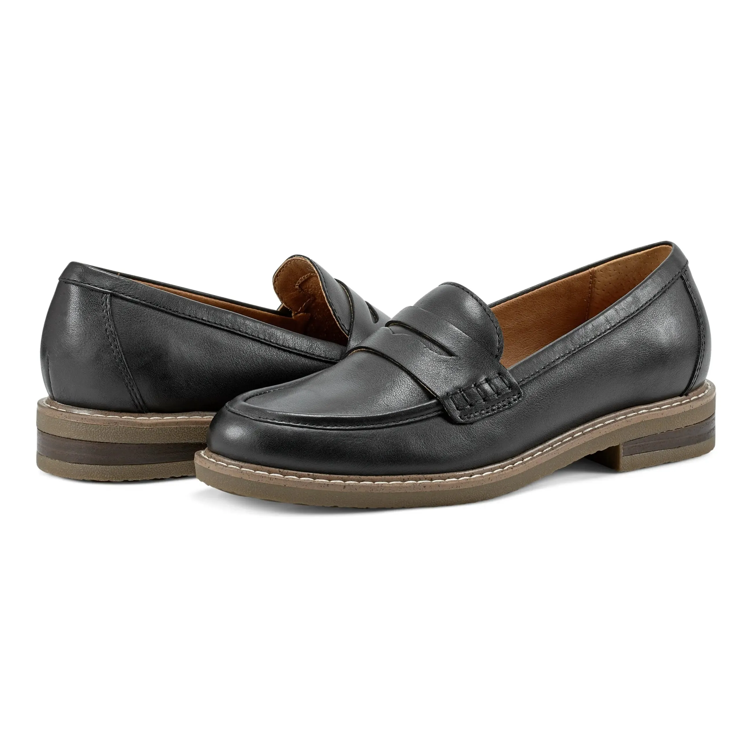 Javas Round Toe Casual Slip-on Loafers