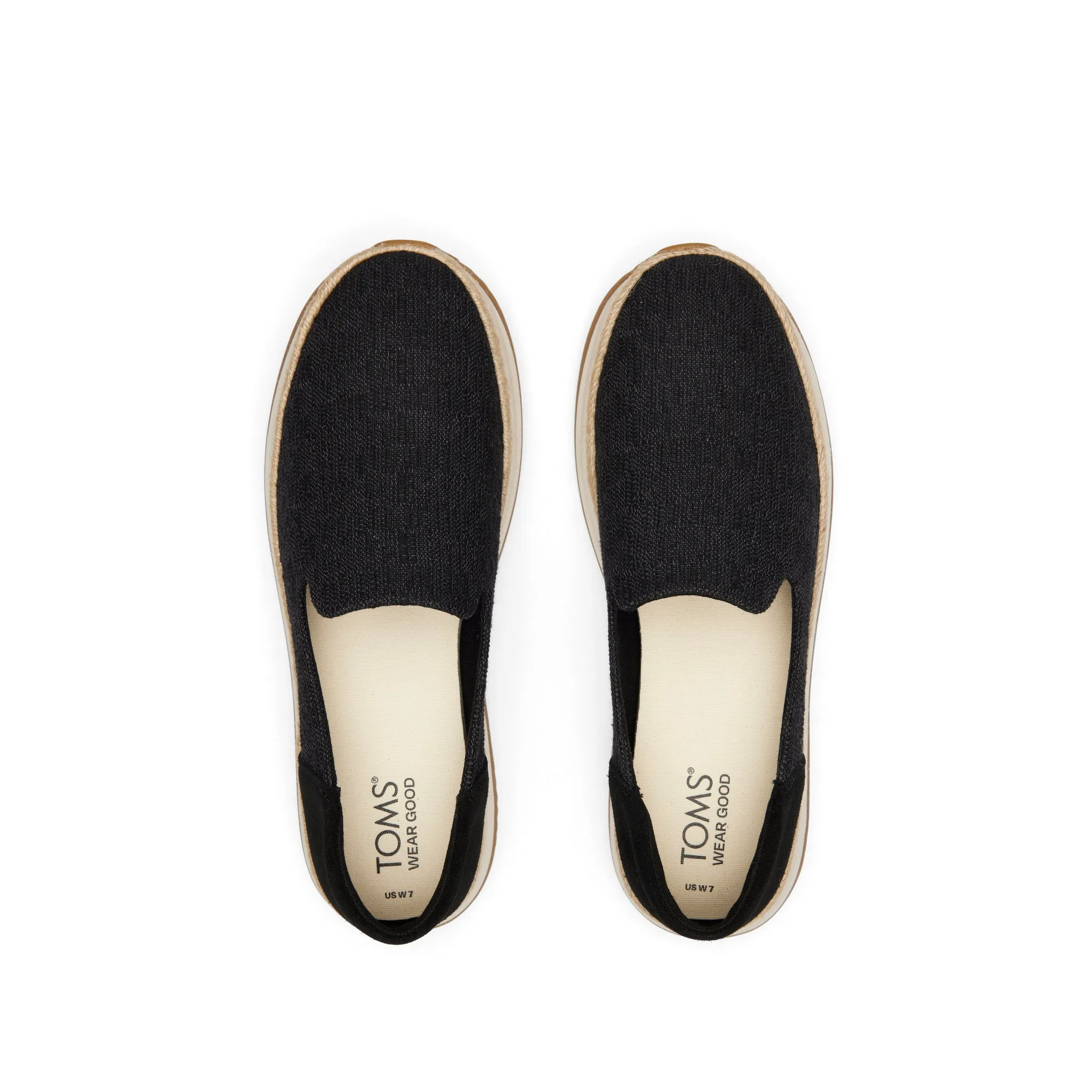 Jocelyn Black Textile Espadrille Sneaker