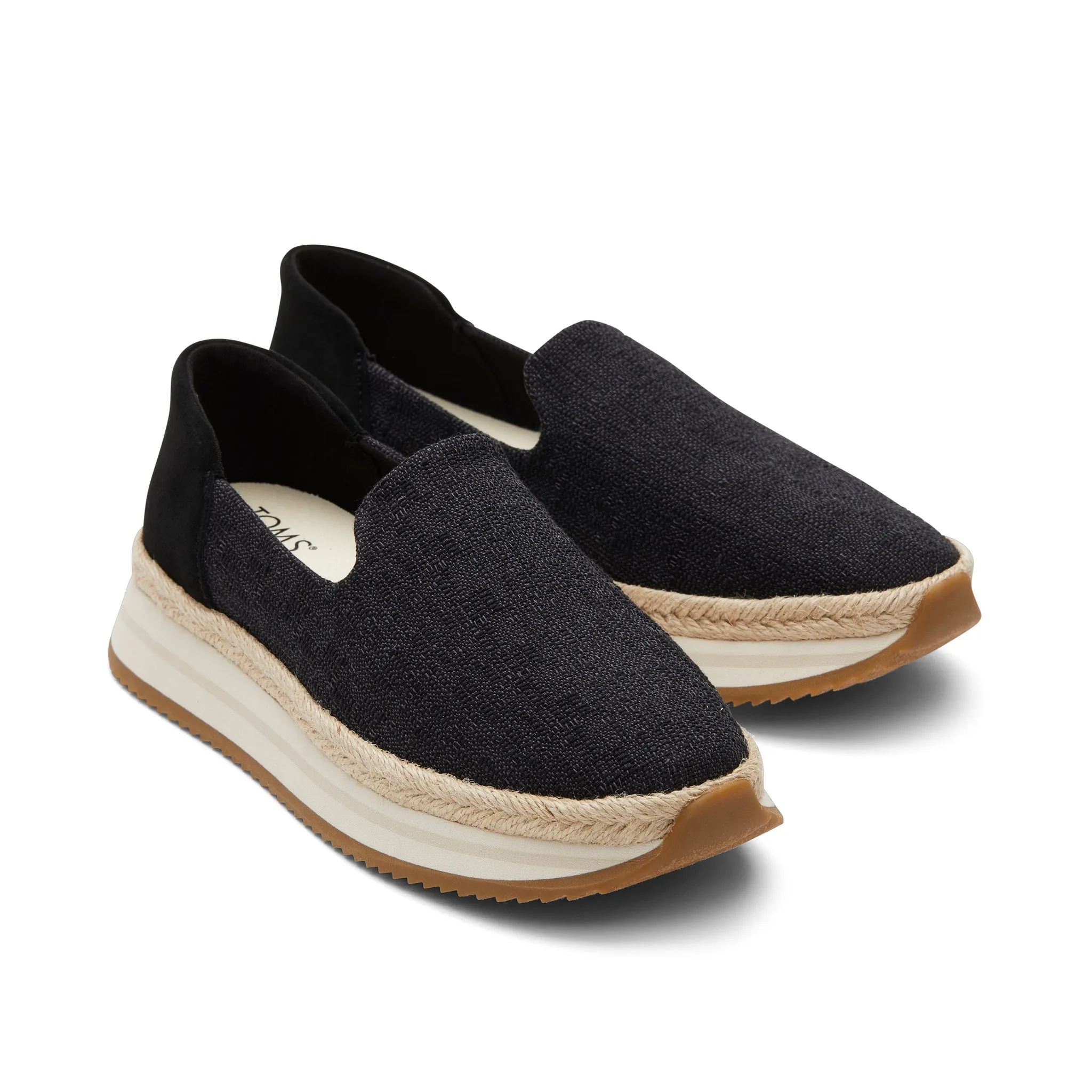 Jocelyn Black Textile Espadrille Sneaker