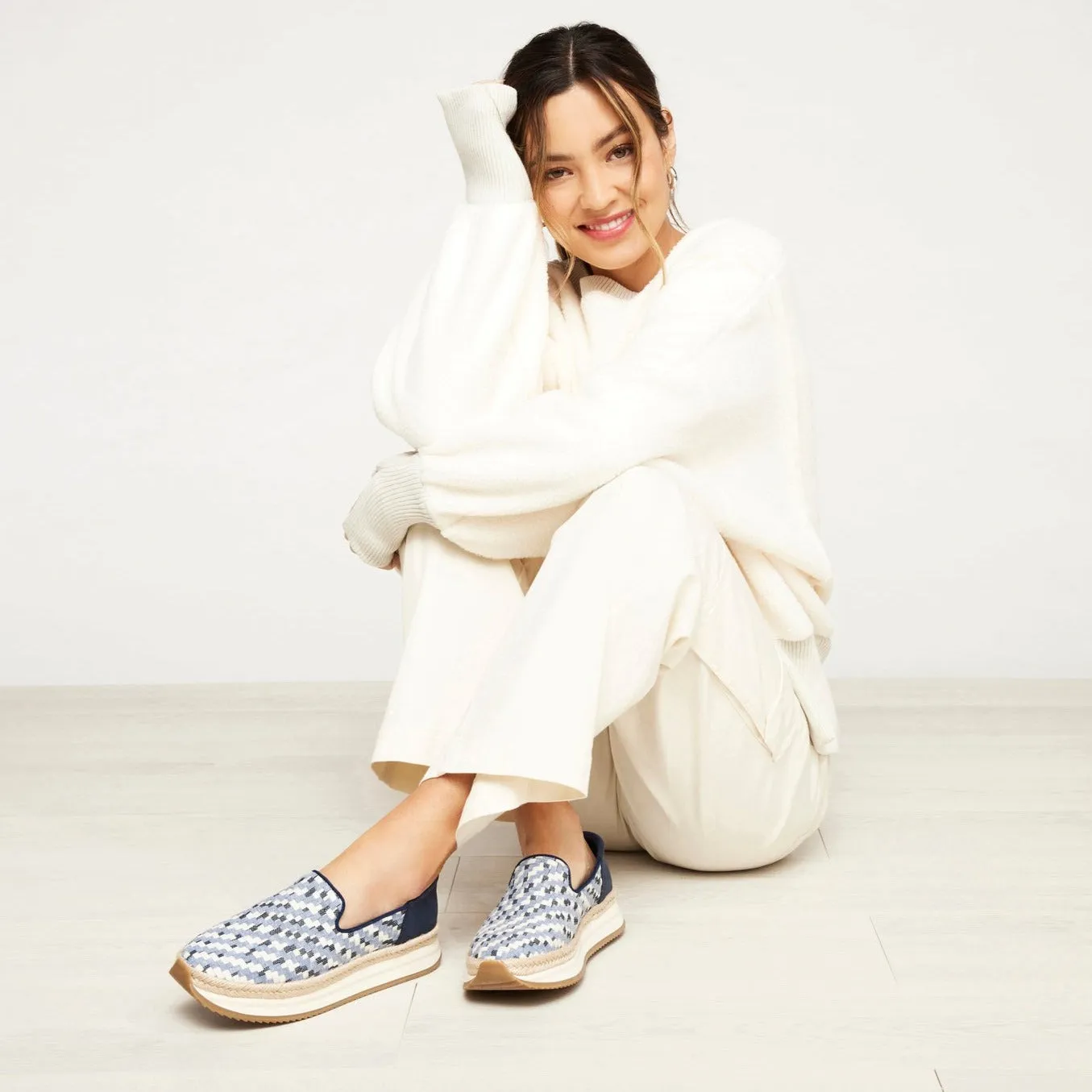 Jocelyn Blue Denim Espadrille Sneaker
