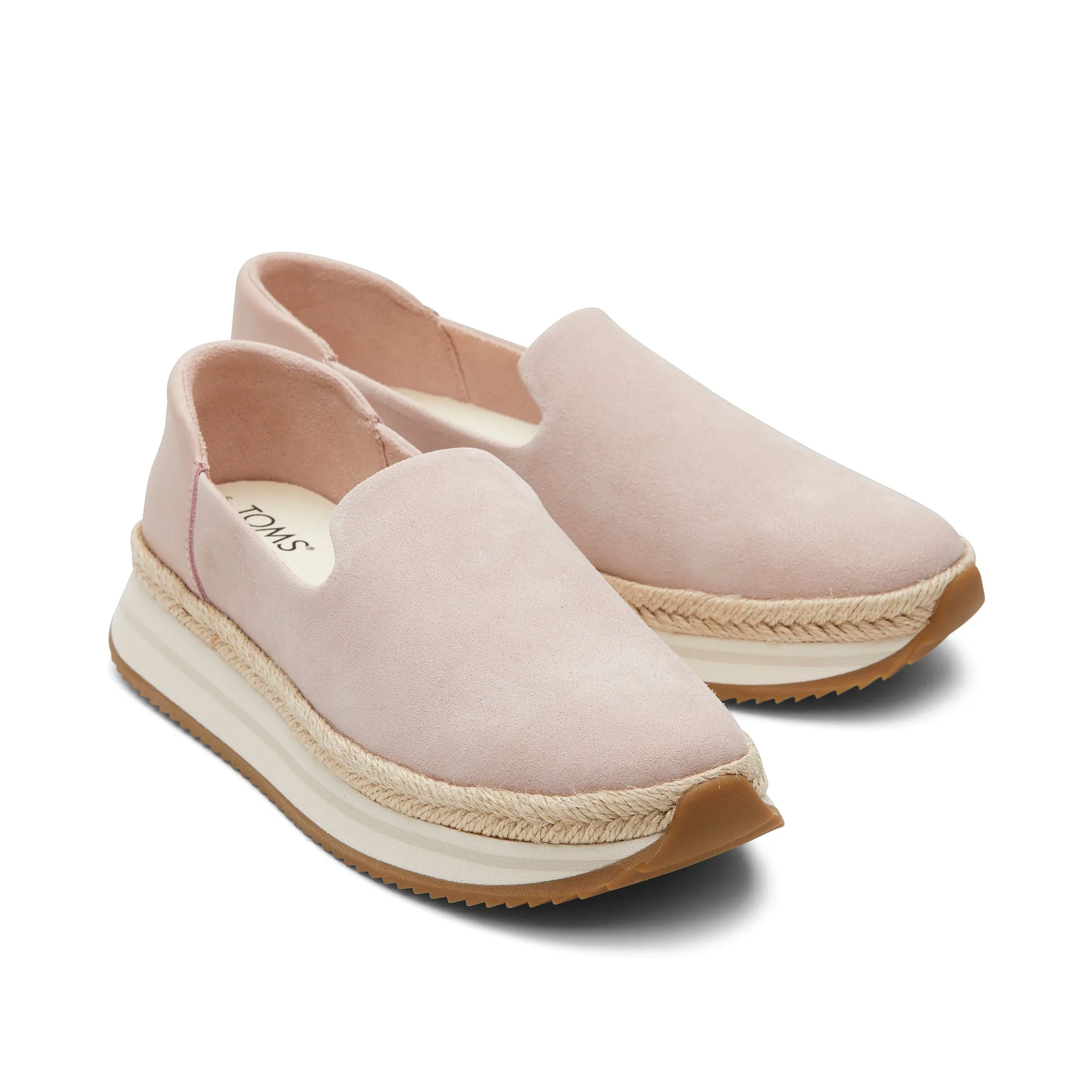 Jocelyn Pink Suede Espadrille Sneaker