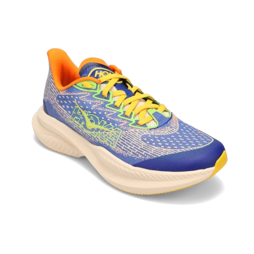 Kid's Grade School Mach 6 Ultramarine/Electric