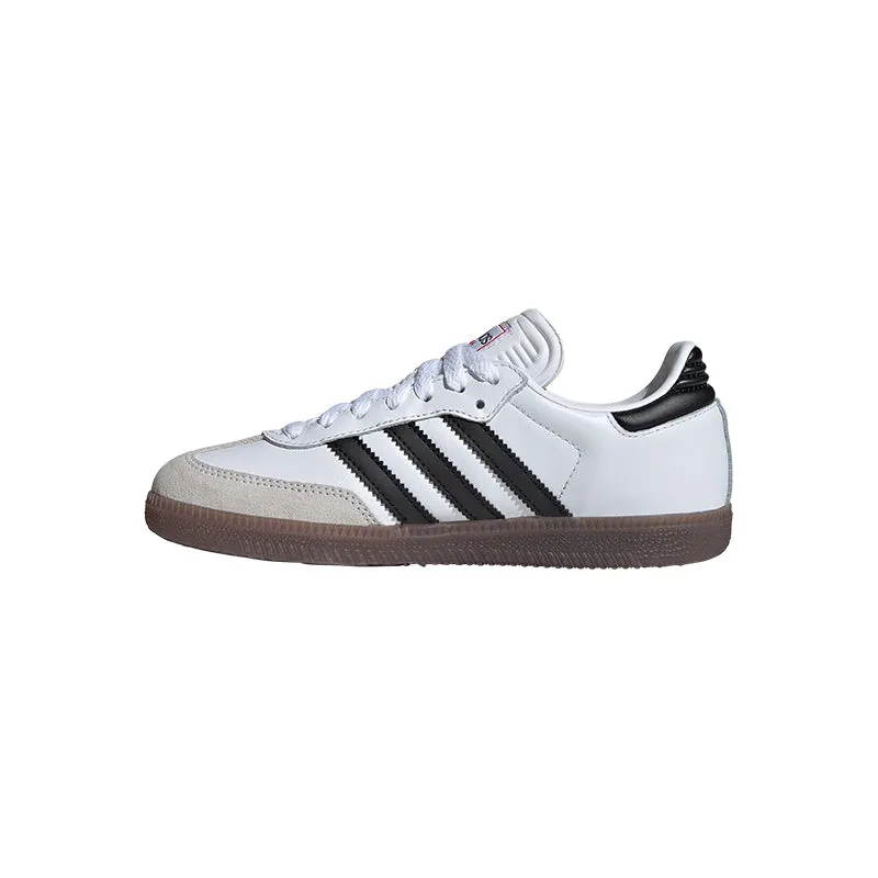 Kid's Grade School Samba White/Black/Red