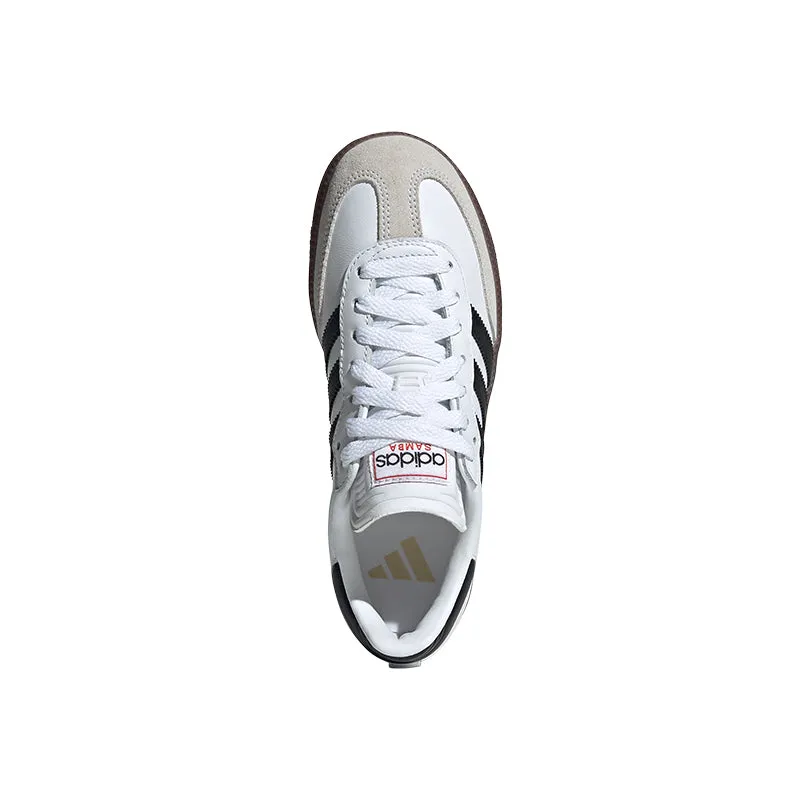 Kid's Grade School Samba White/Black/Red