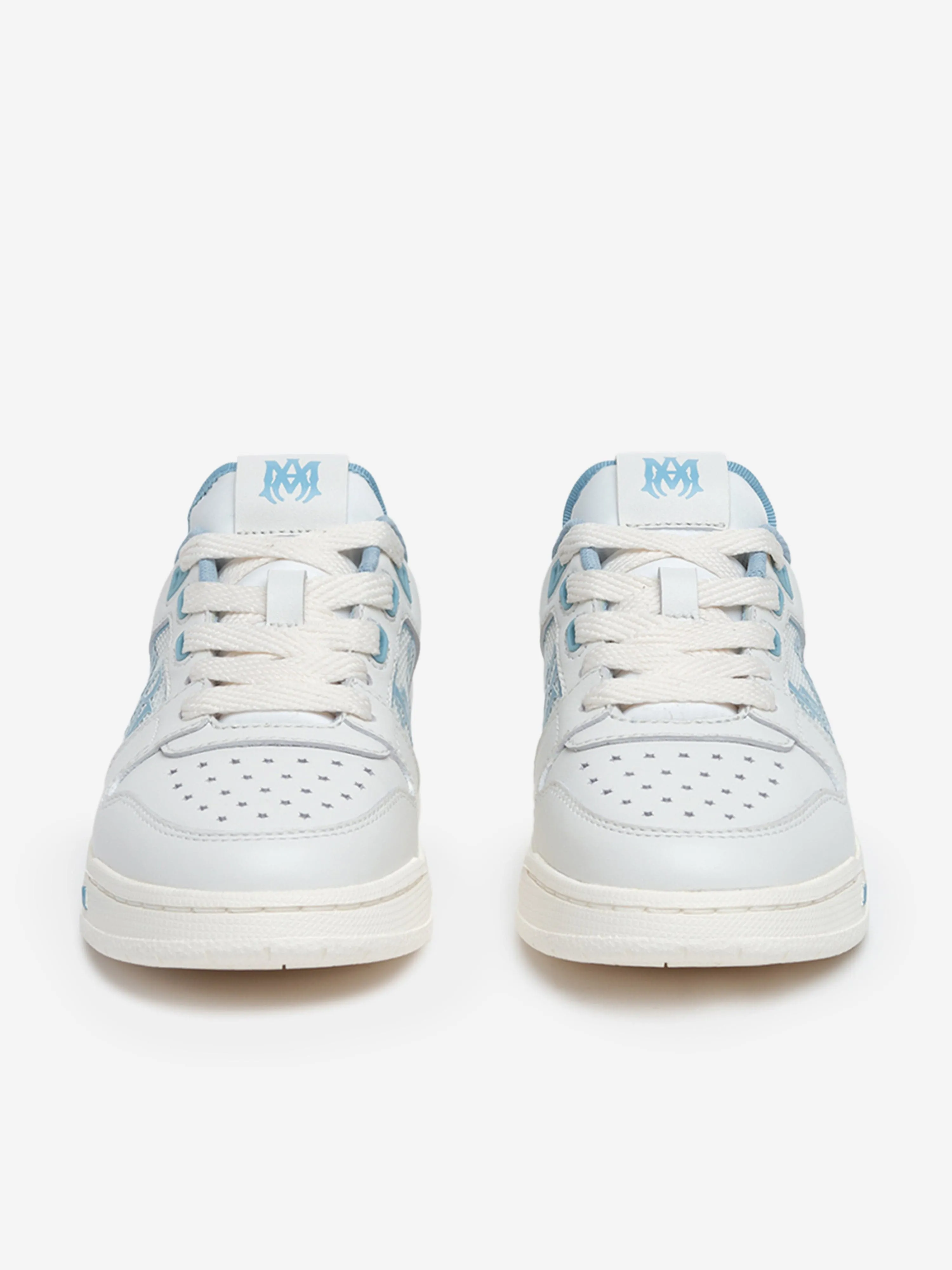 Kids Leather Classic Low Trainers in Blue