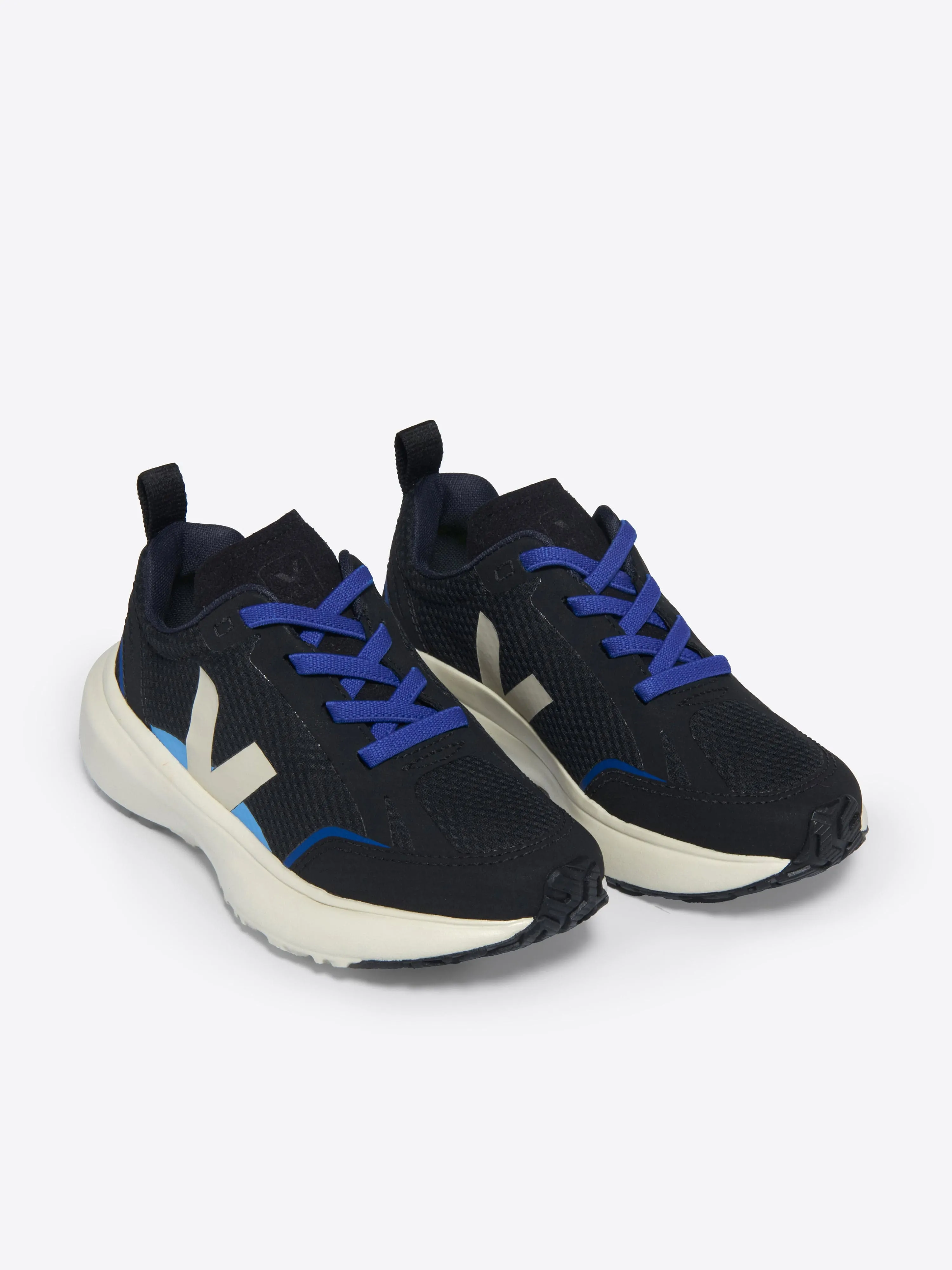Kids Light Alveomesh Canary Trainers in Black