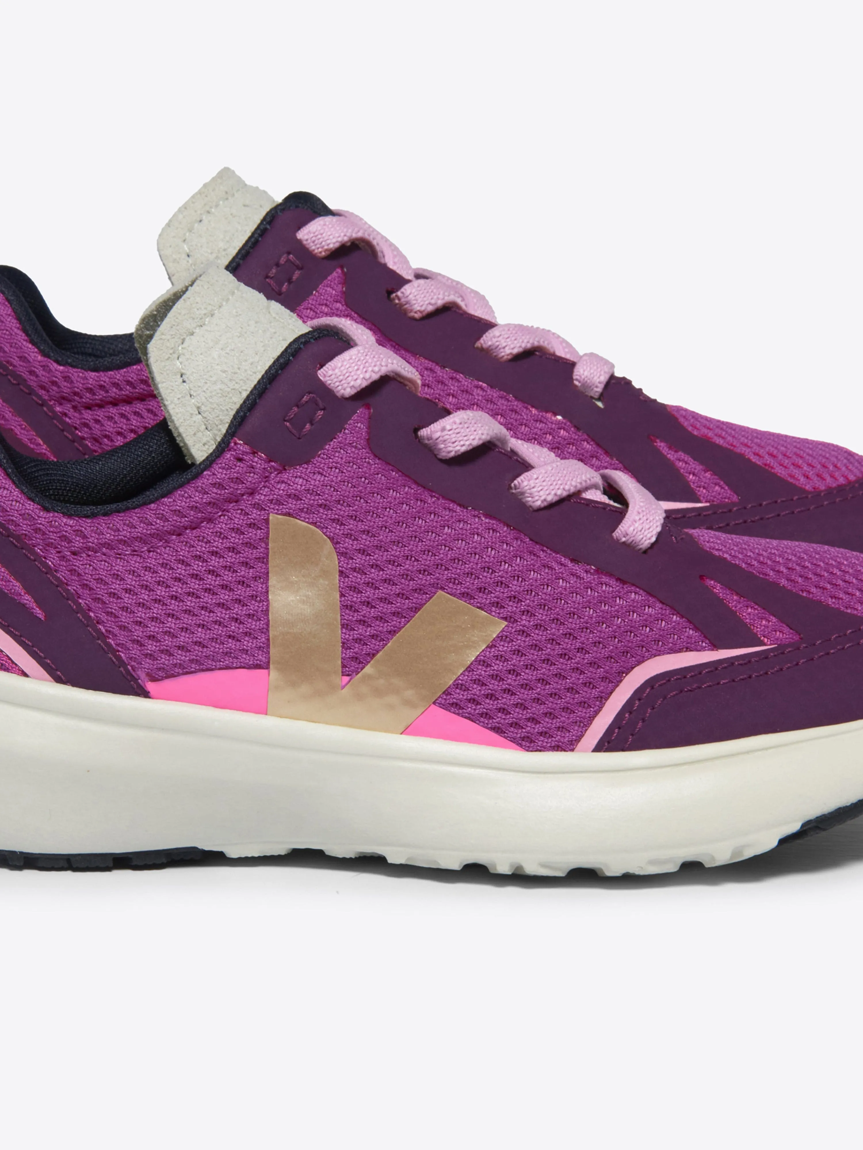Kids Light Alveomesh Canary Trainers in Purple