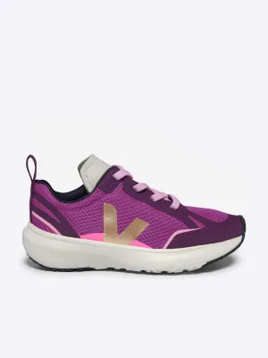 Kids Light Alveomesh Canary Trainers in Purple
