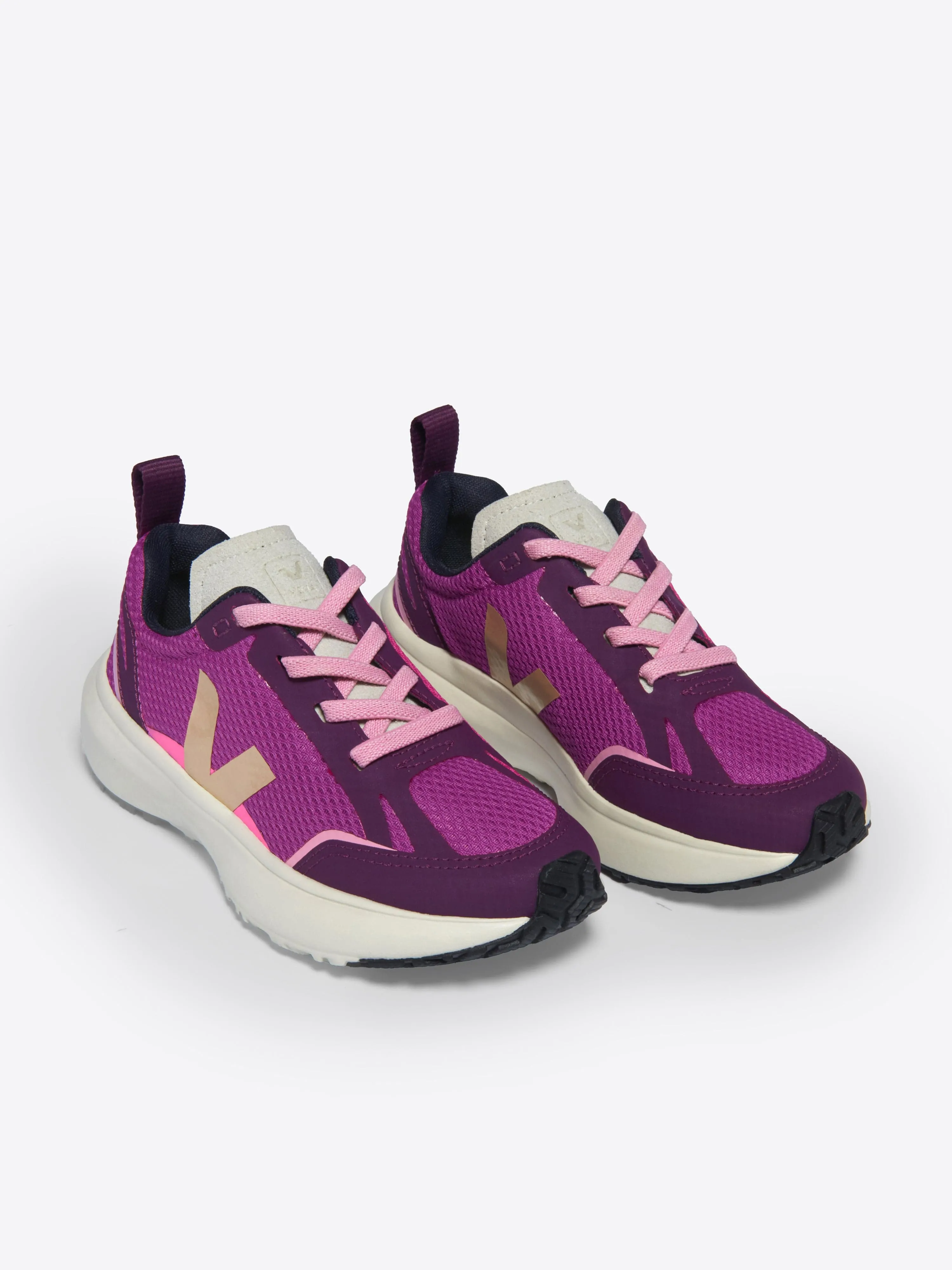 Kids Light Alveomesh Canary Trainers in Purple