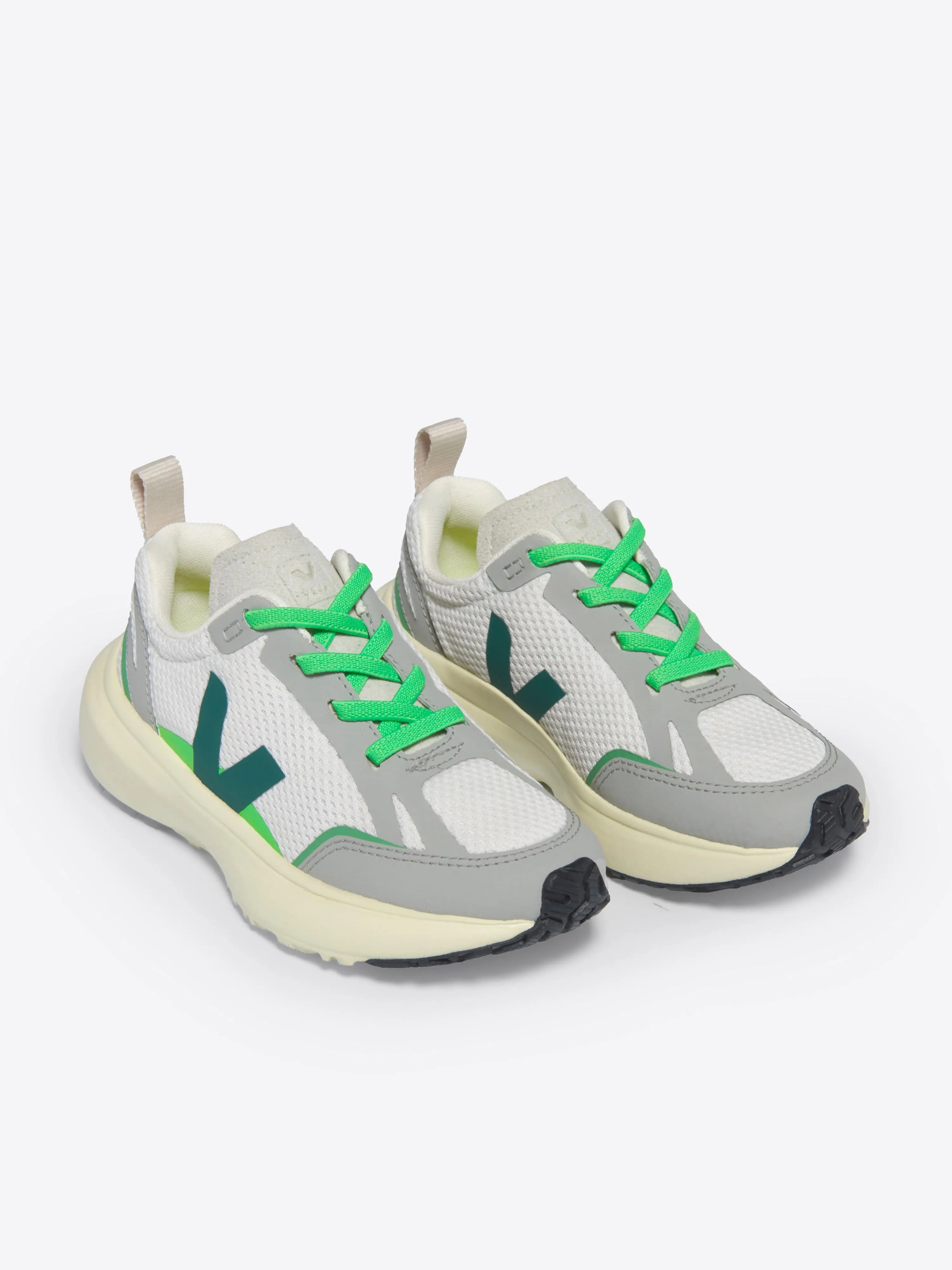 Kids Light Alveomesh Canary Trainers in White