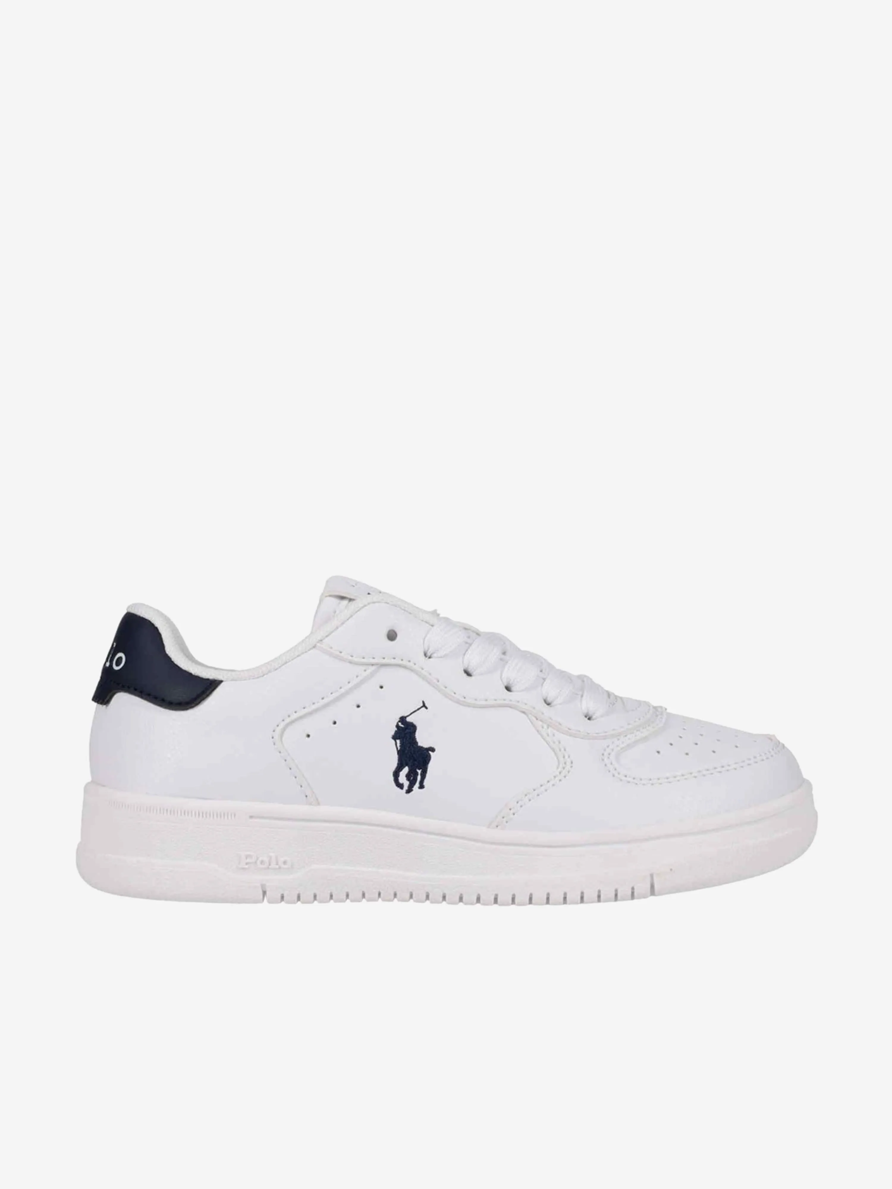 Kids Masters Court Trainers in White