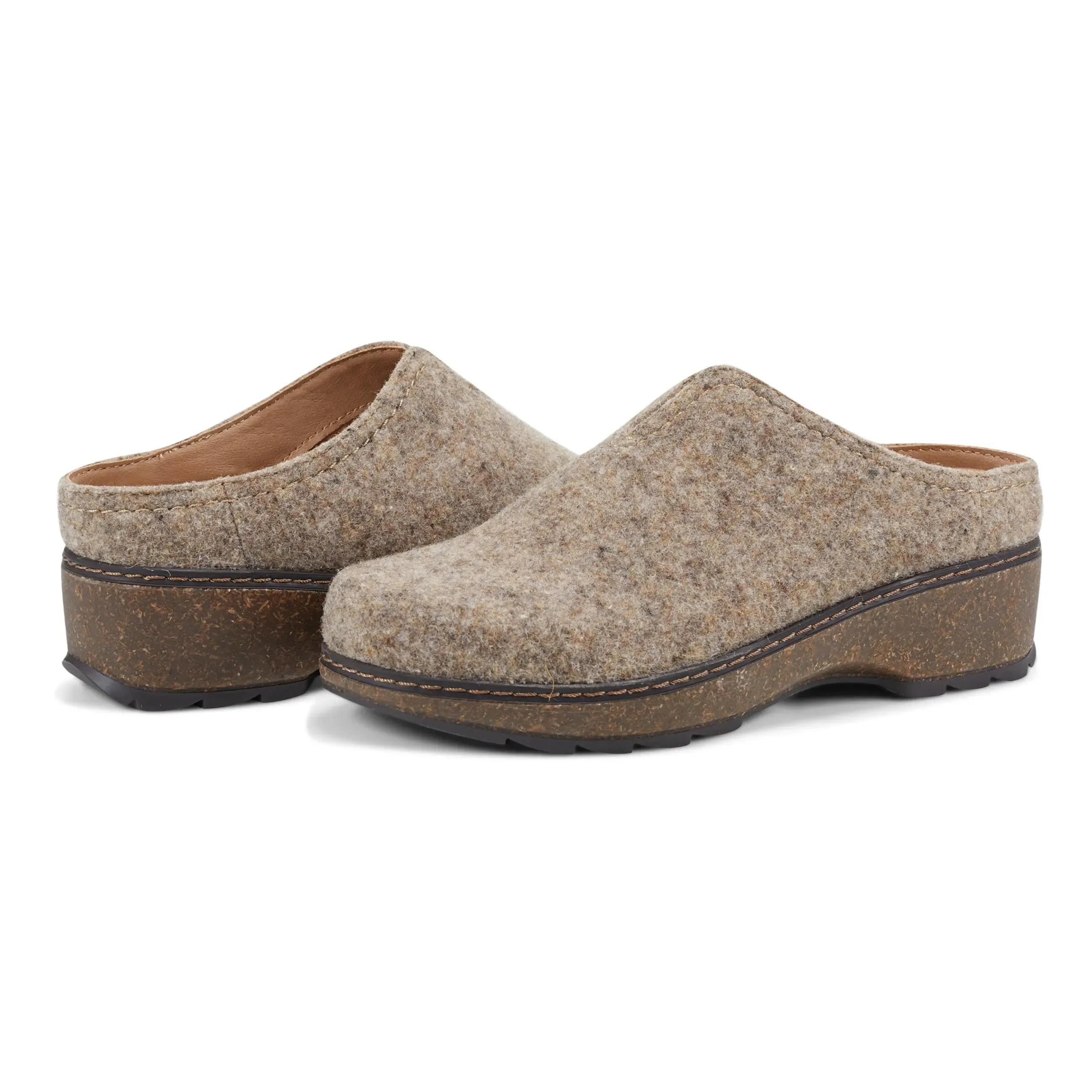 Kolia Round Toe Slip-on Casual Clogs