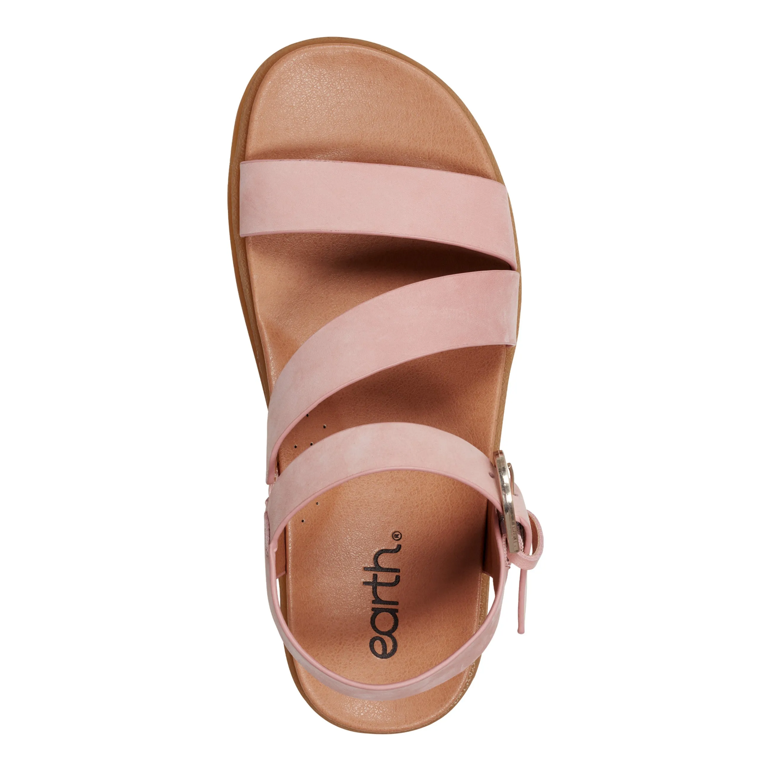 Lainey Casual Strappy Round Toe Flat Sandals