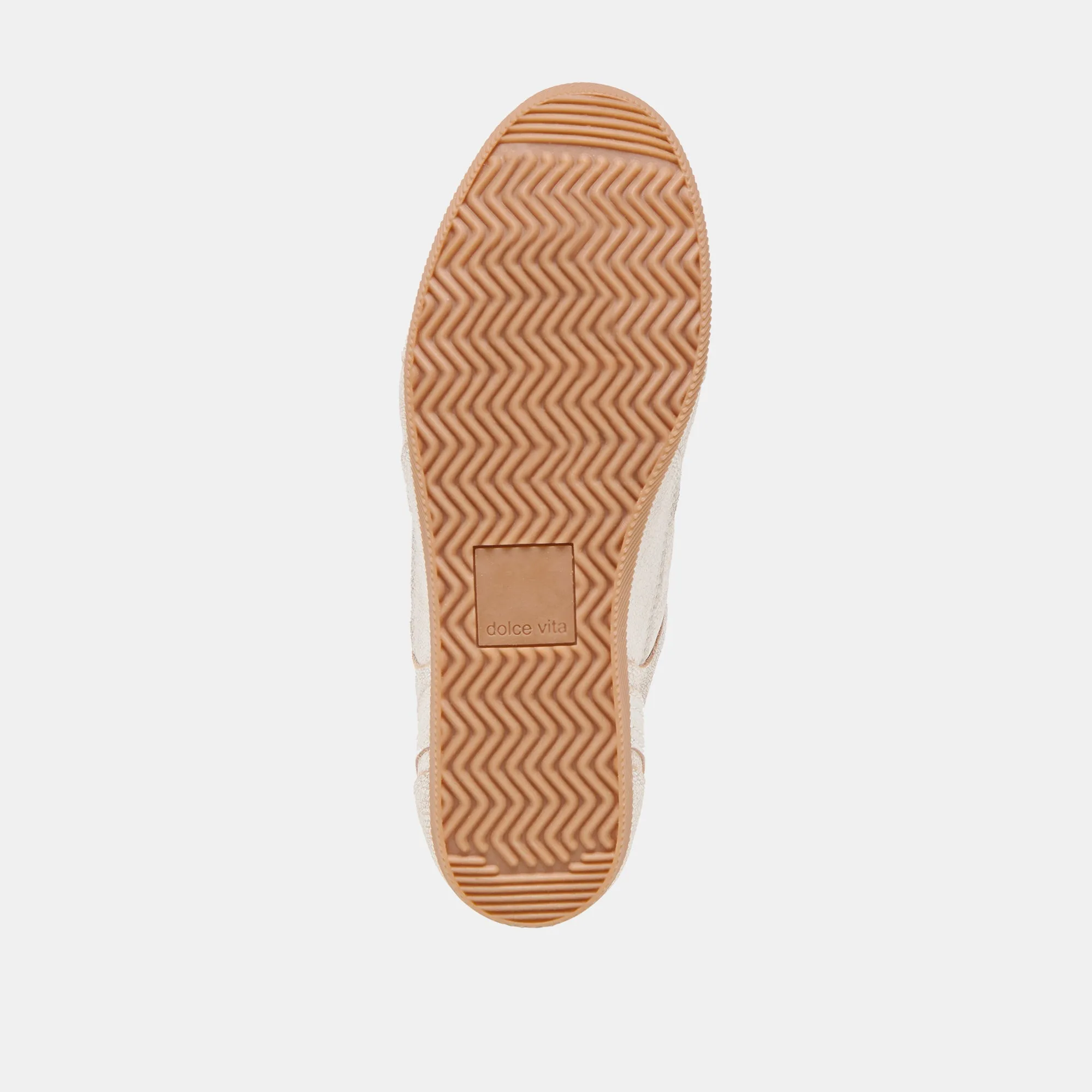 LAINI SNEAKERS OFF WHITE CRACKLED LEATHER