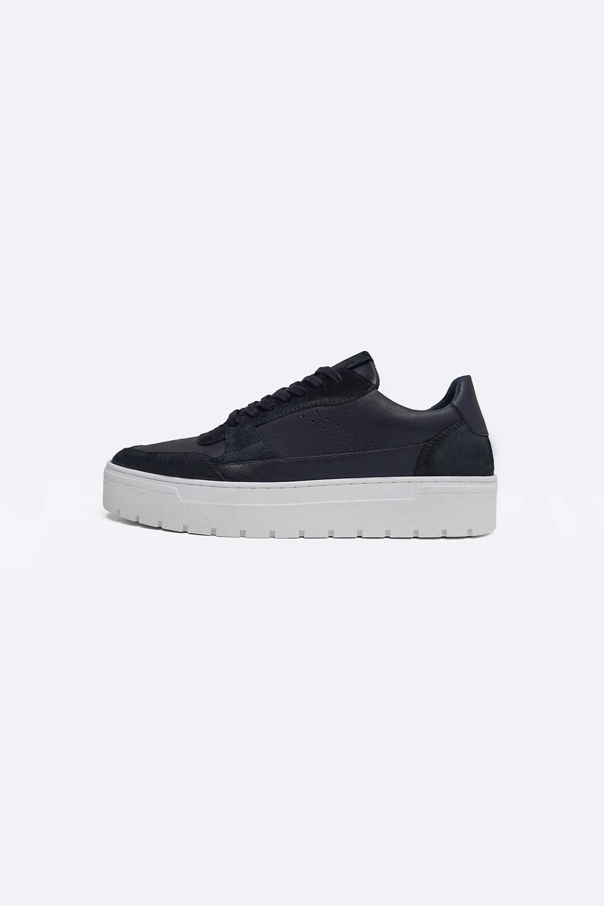 LEATHER CHUNKY SNEAKERS