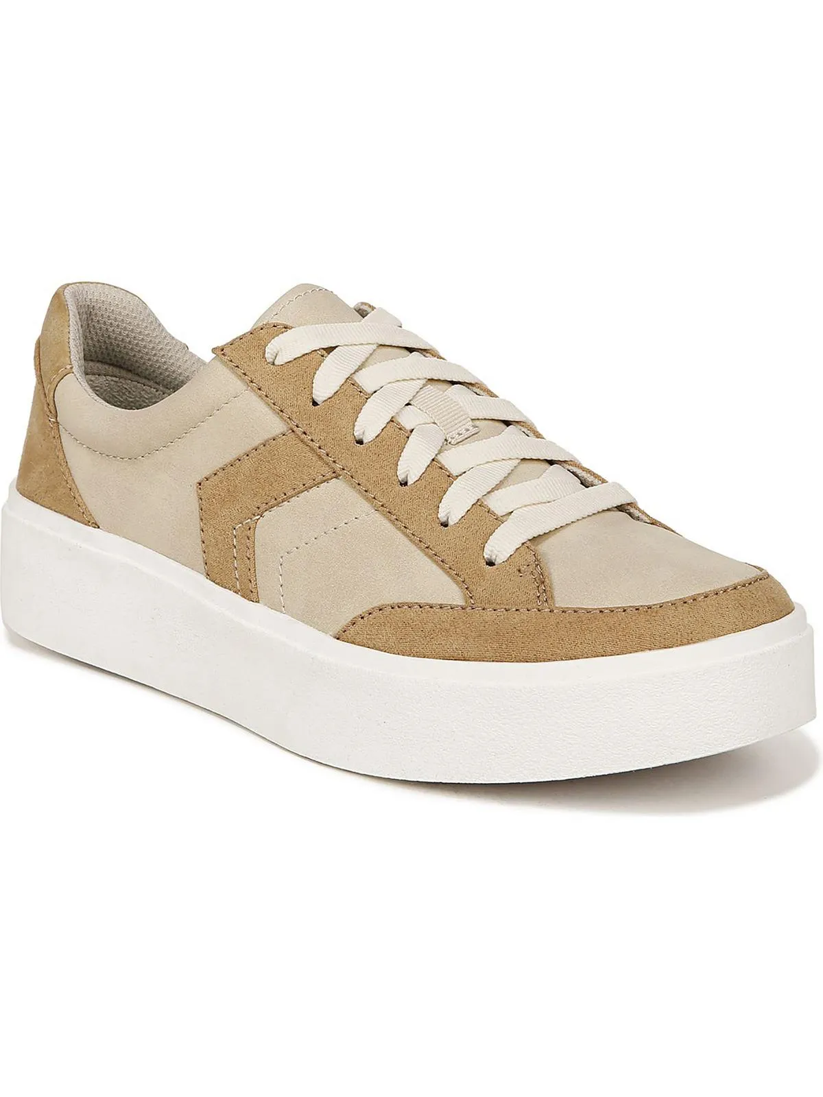 Madison Lace Womens Faux Suede Slip-On Sneakers