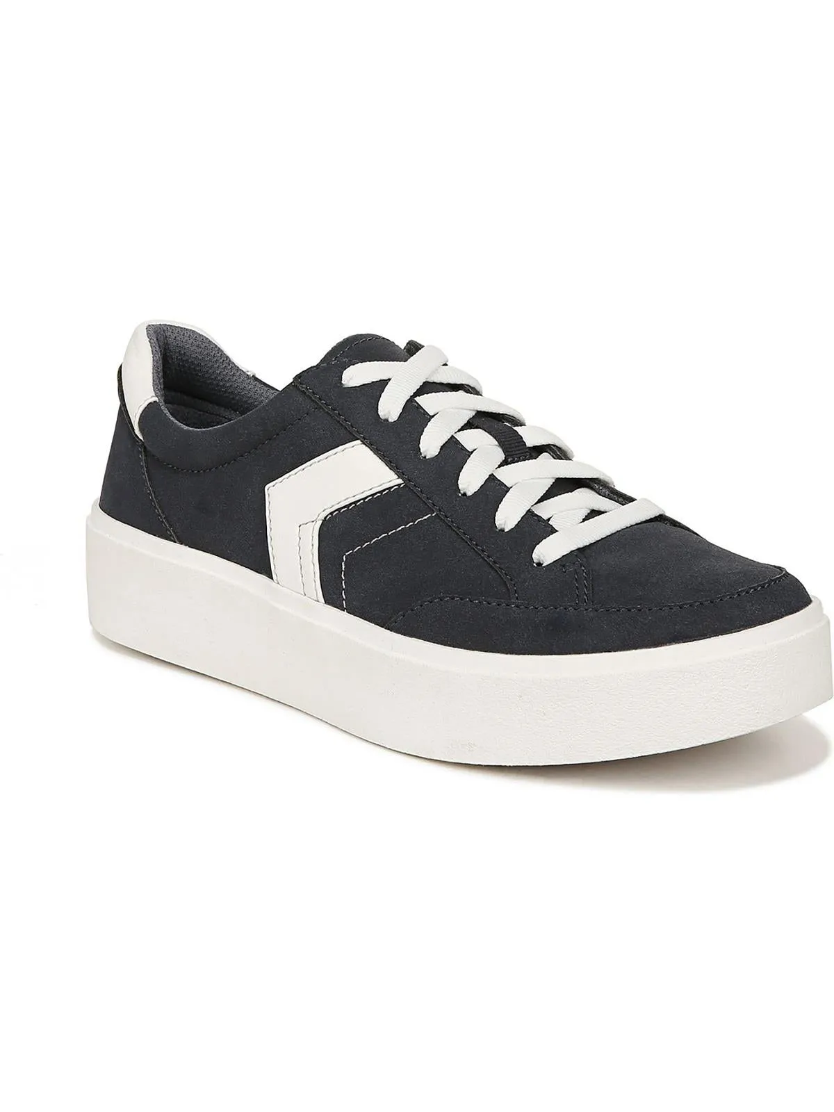 Madison Lace Womens Faux Suede Slip-On Sneakers