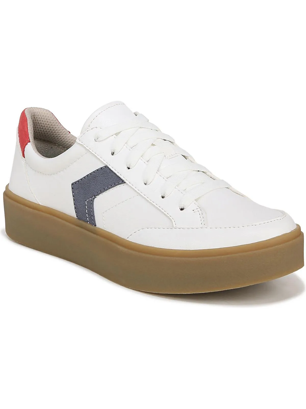 Madison Lace Womens Faux Suede Slip-On Sneakers