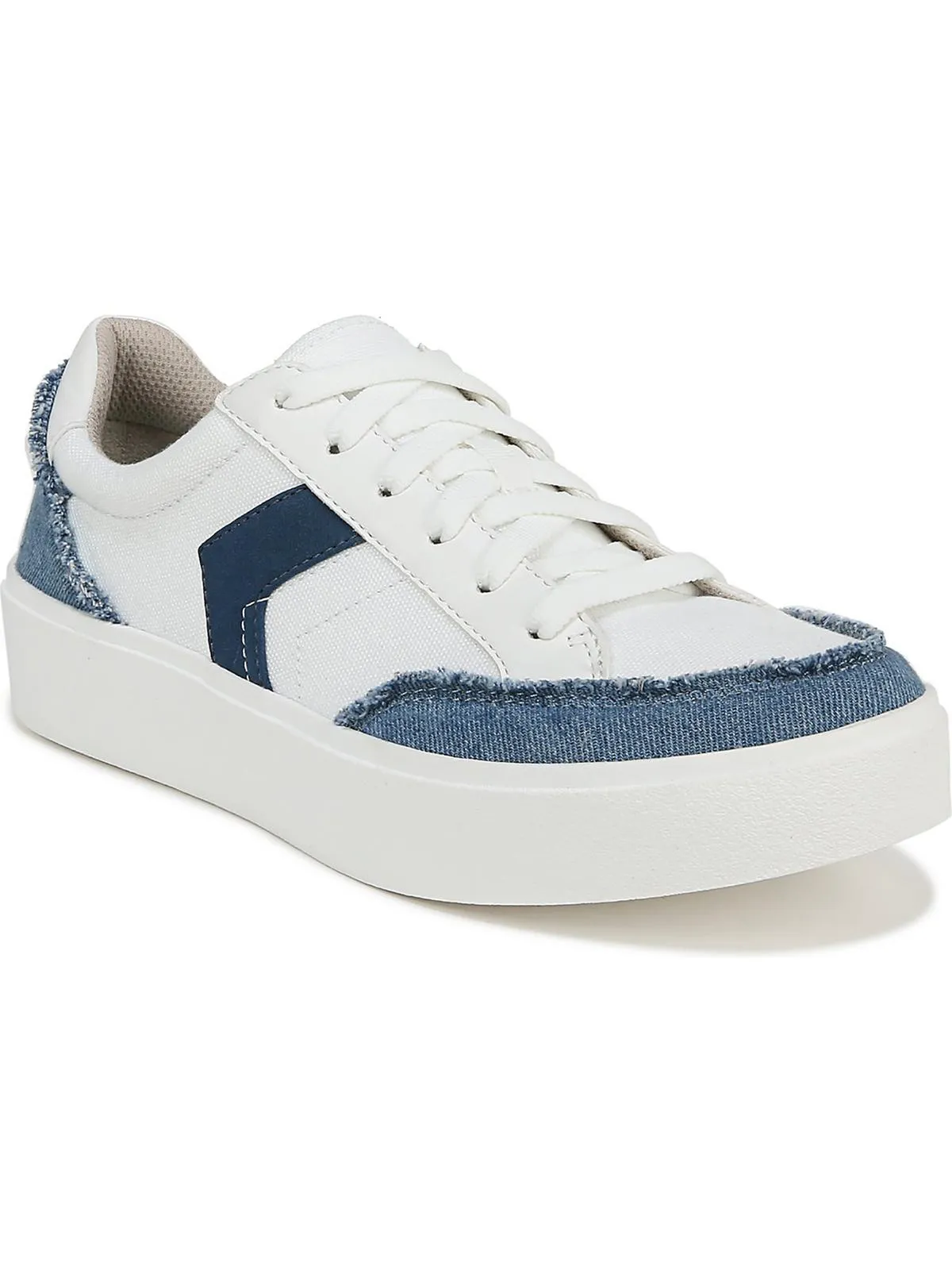 Madison Lace Womens Faux Suede Slip-On Sneakers