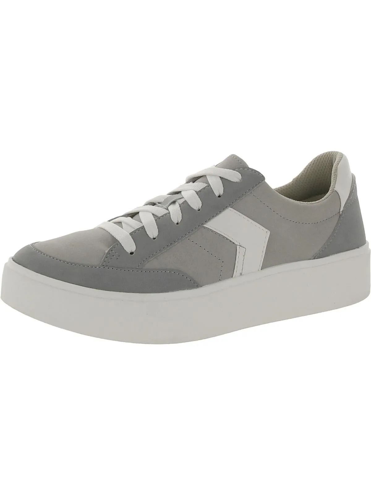 Madison Lace Womens Faux Suede Slip-On Sneakers