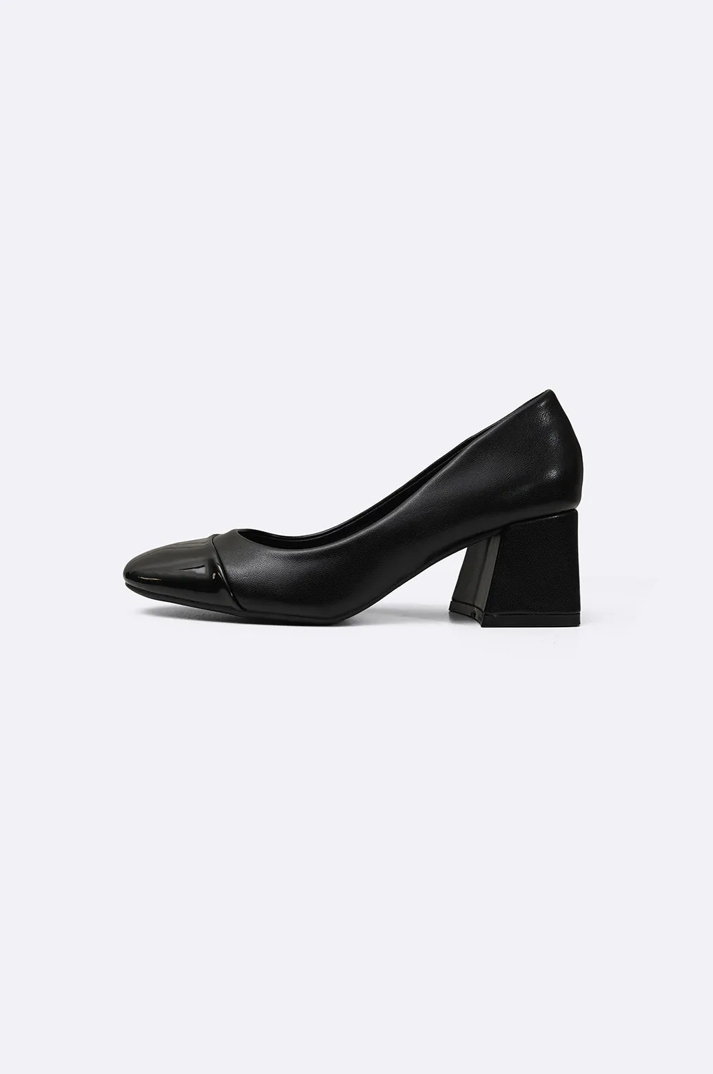 MAMA BLOCK HEEL PUMPS